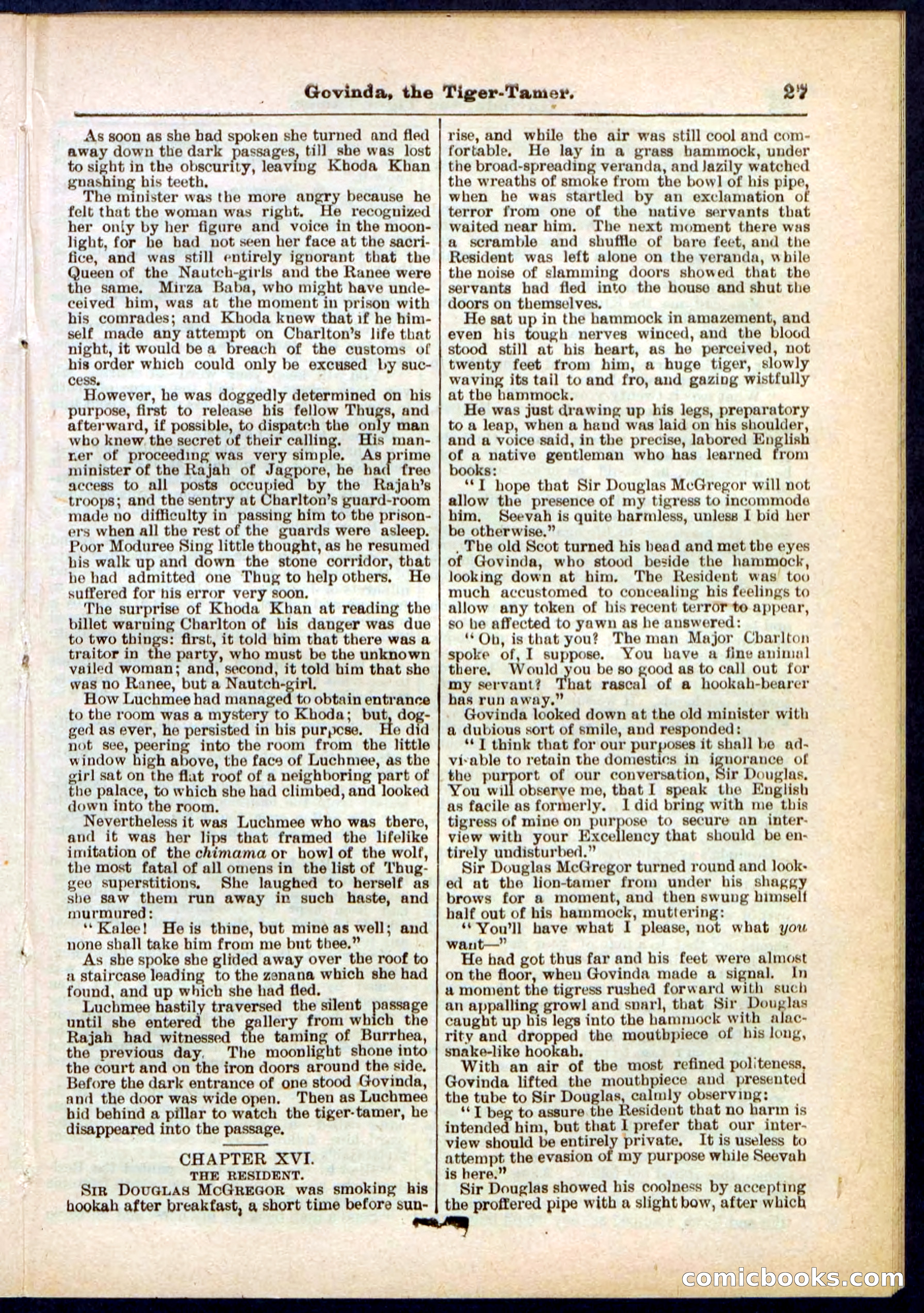 Beadle's Pocket Library No. 296 — page 27 of 48