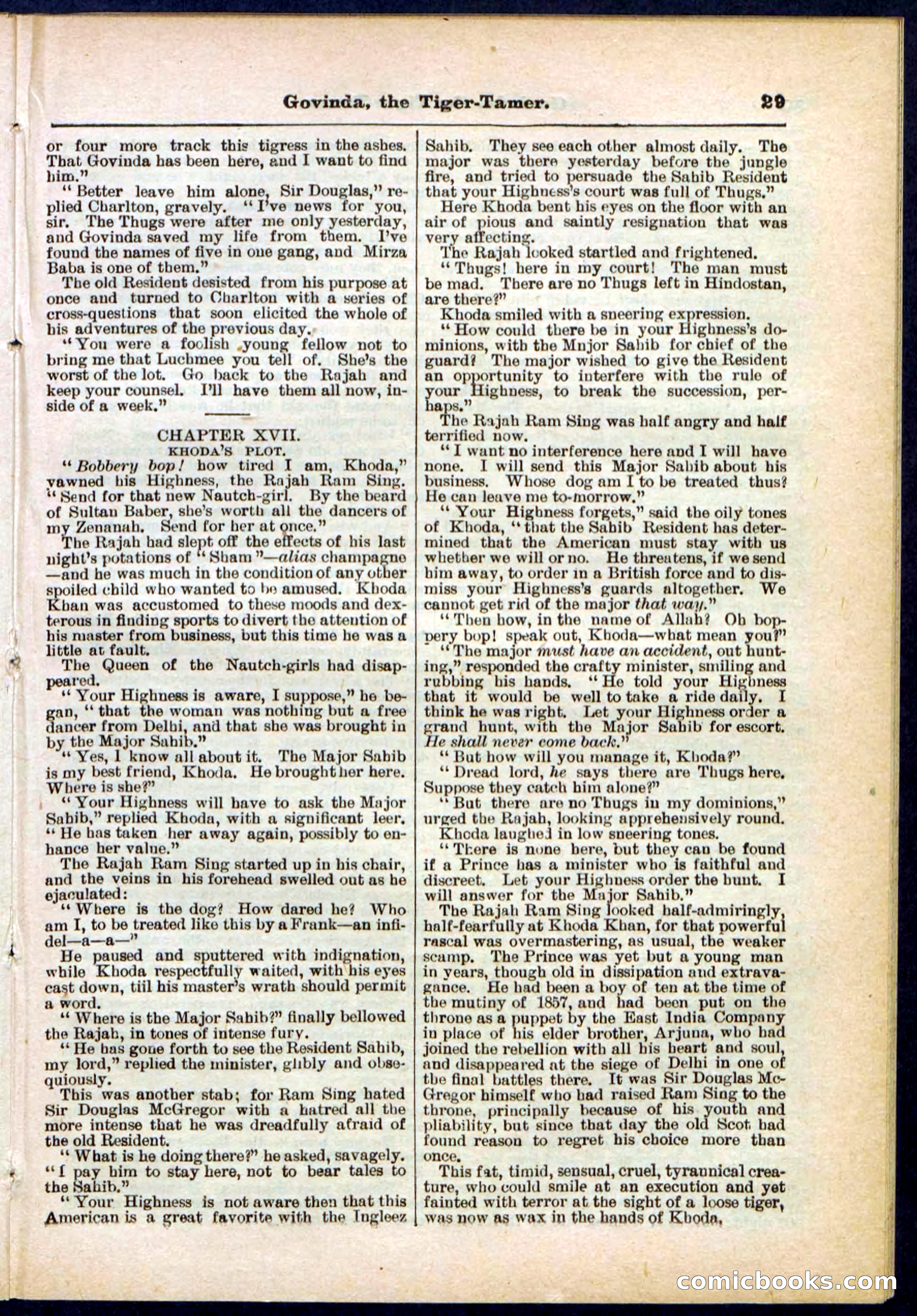 Beadle's Pocket Library No. 296 — page 29 of 48