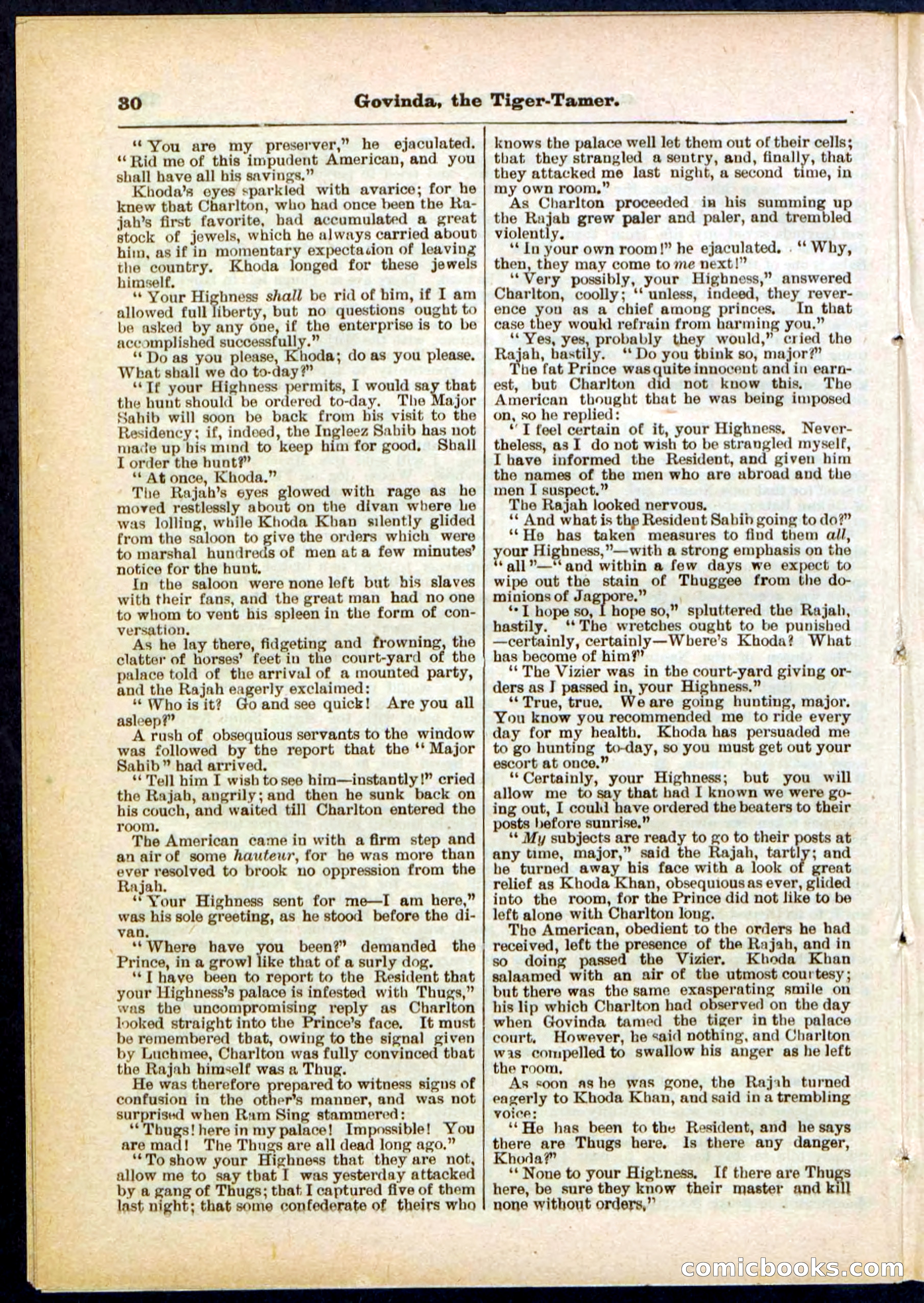 Beadle's Pocket Library No. 296 — page 30 of 48