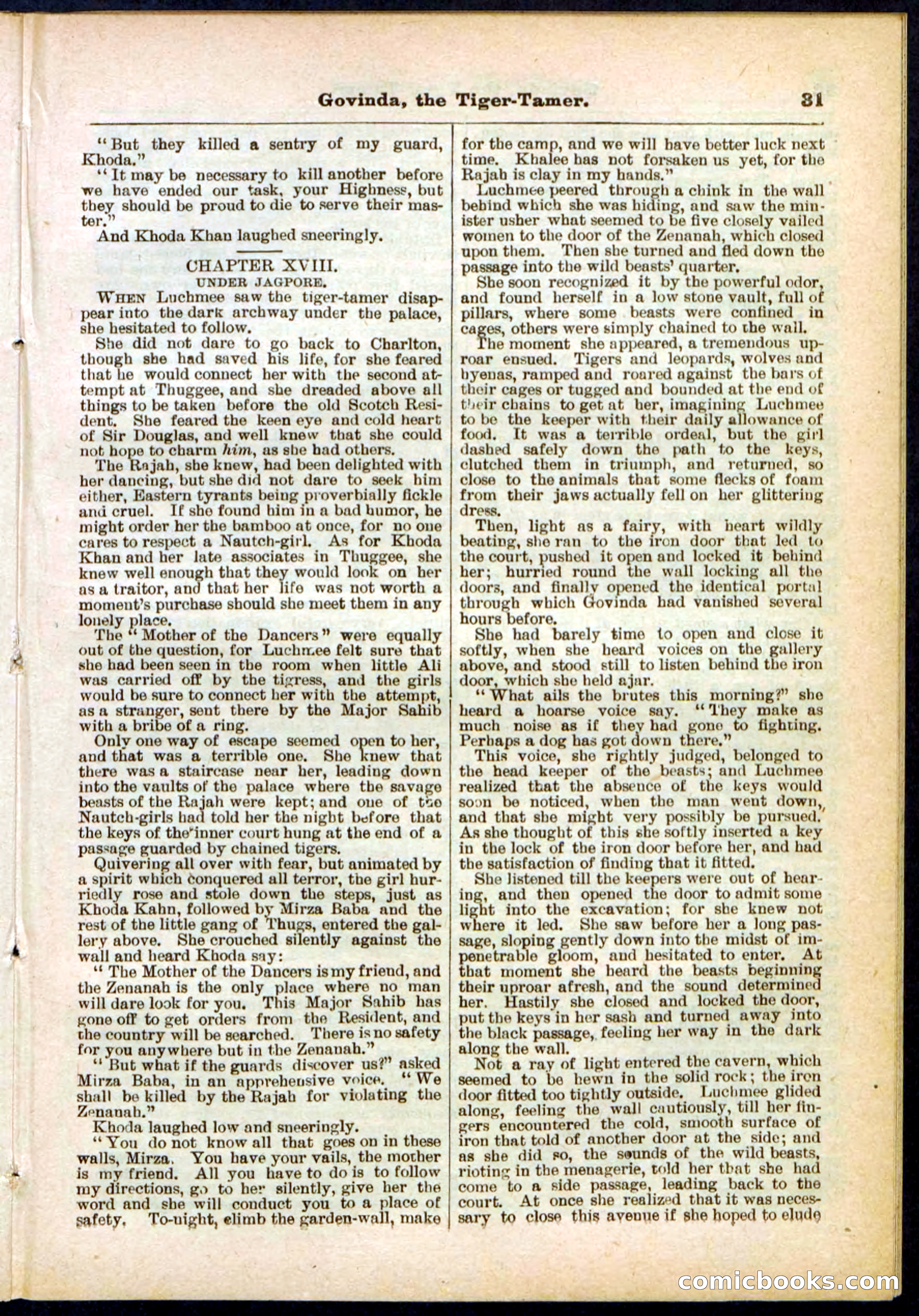 Beadle's Pocket Library No. 296 — page 31 of 48