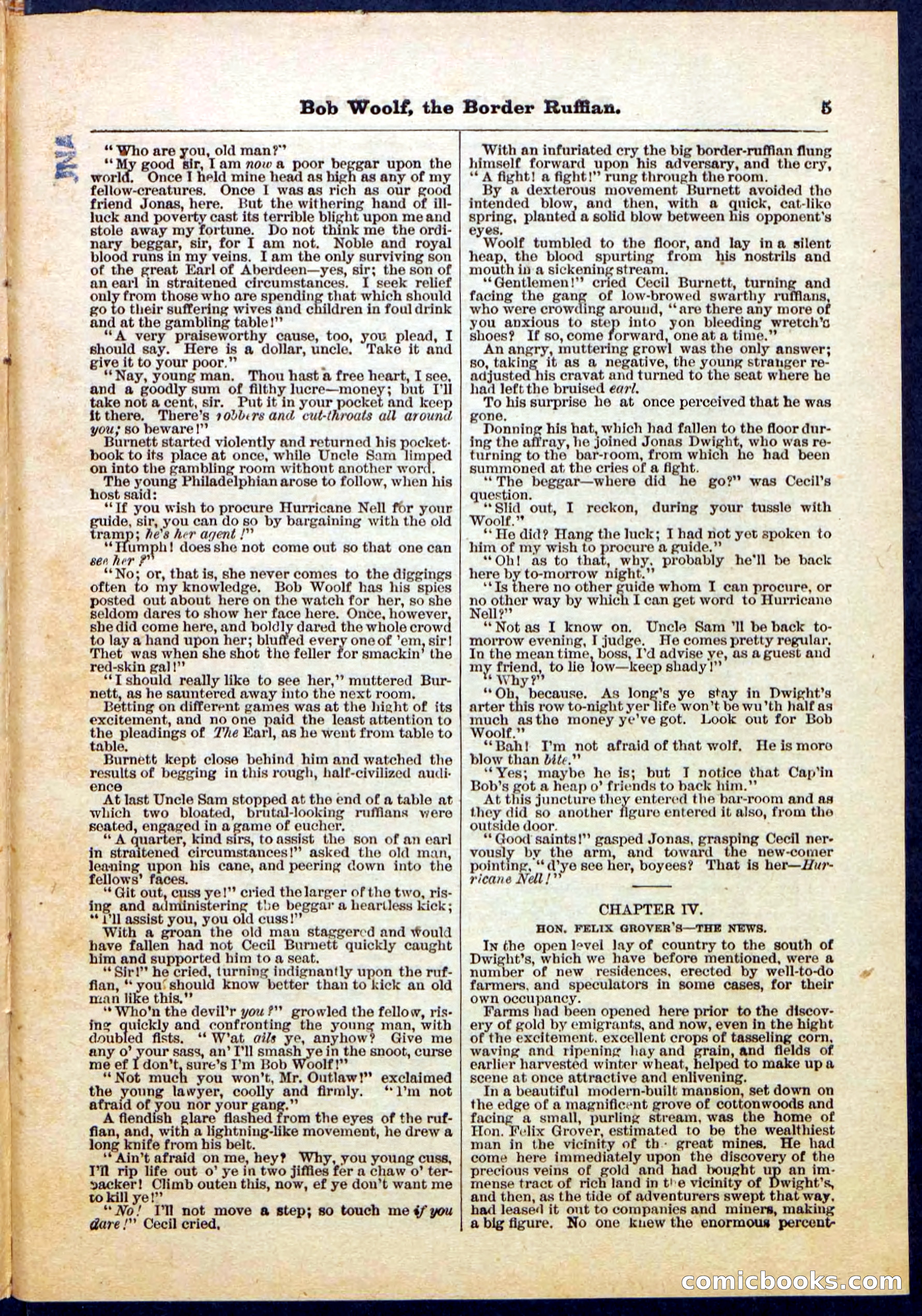 Beadle's Pocket Library, Vol. III, No. 30 — page 5 of 32