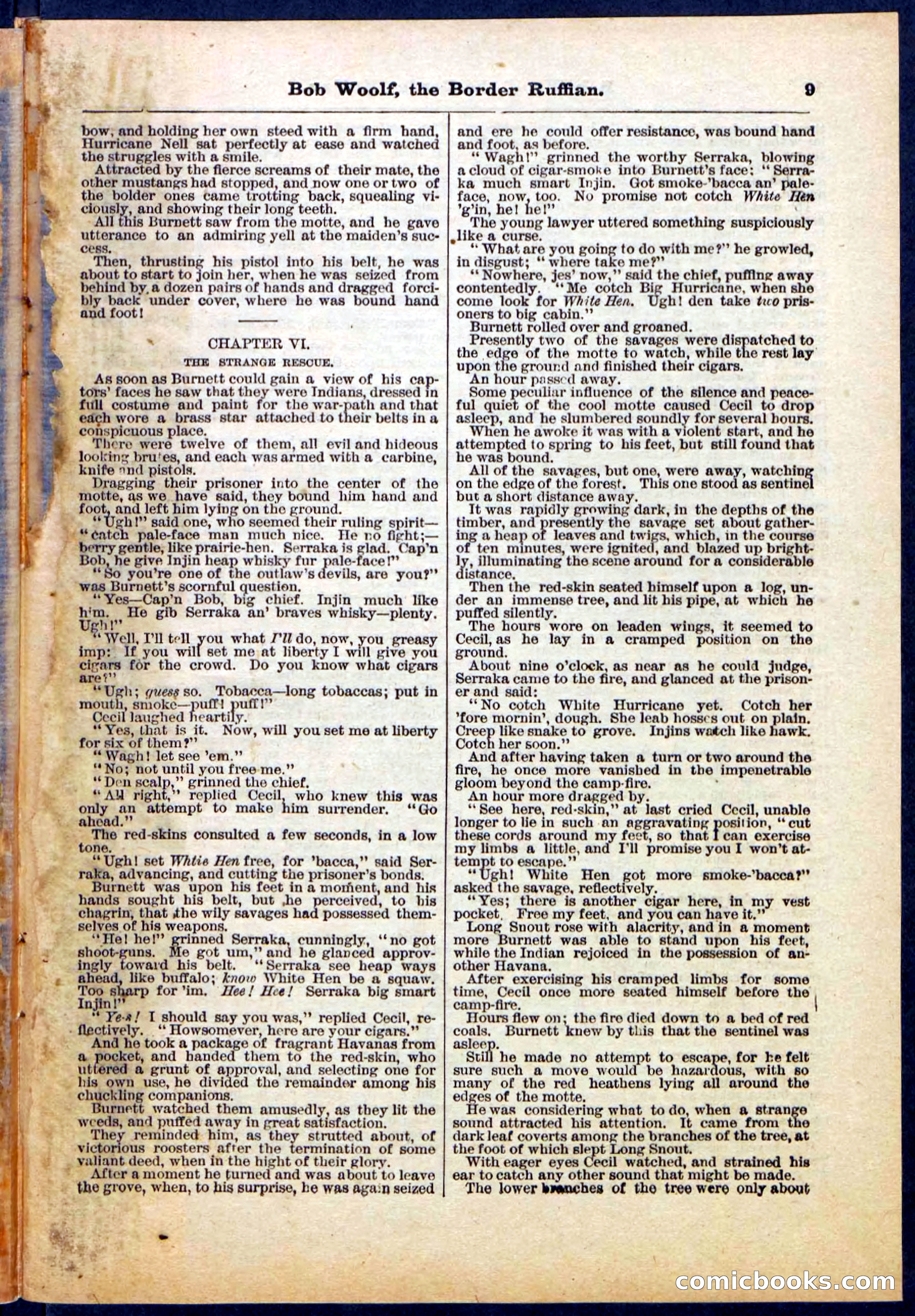 Beadle's Pocket Library, Vol. III, No. 30 — page 9 of 32