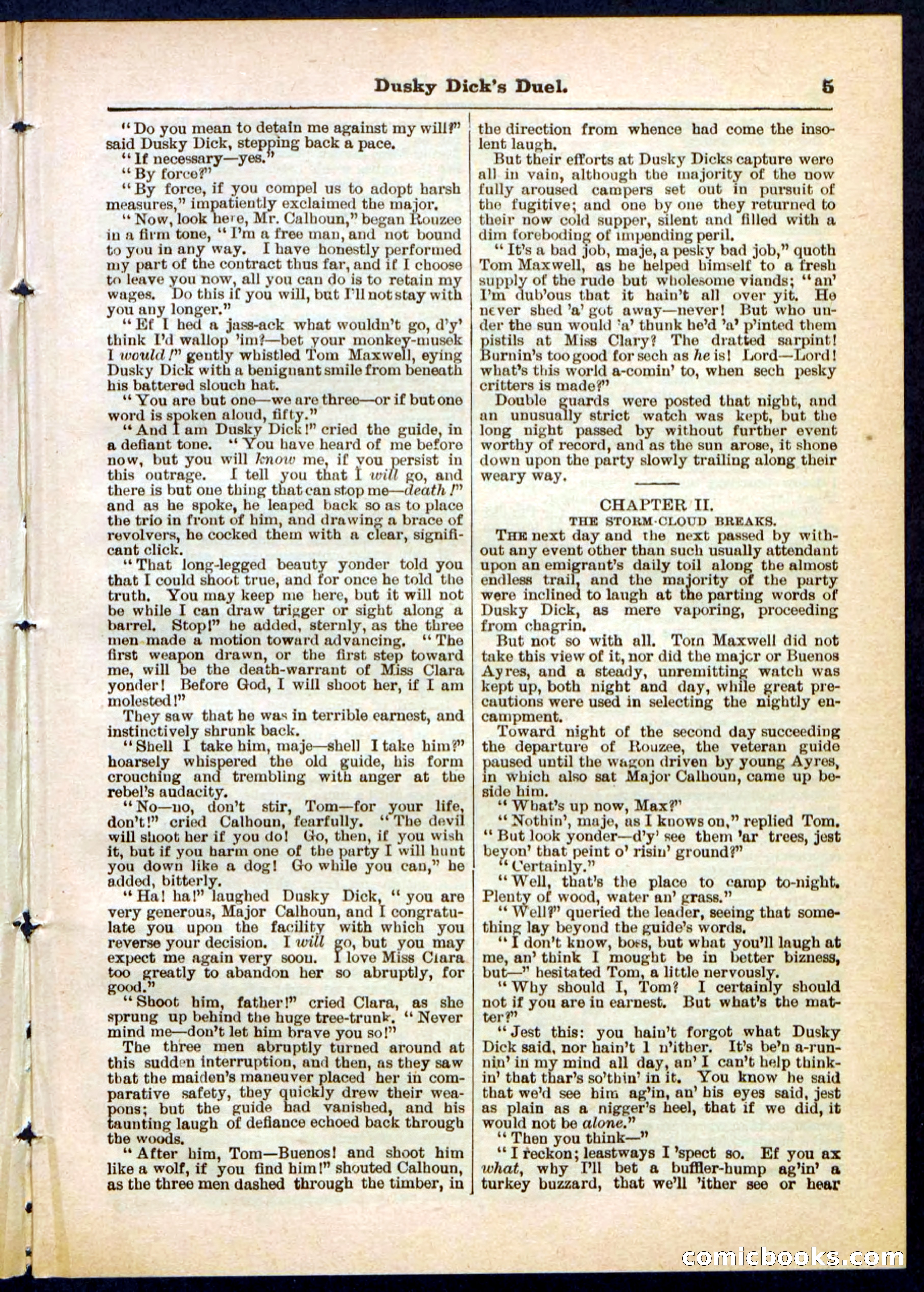 Beadle's Pocket Library No. 305 — page 5 of 32