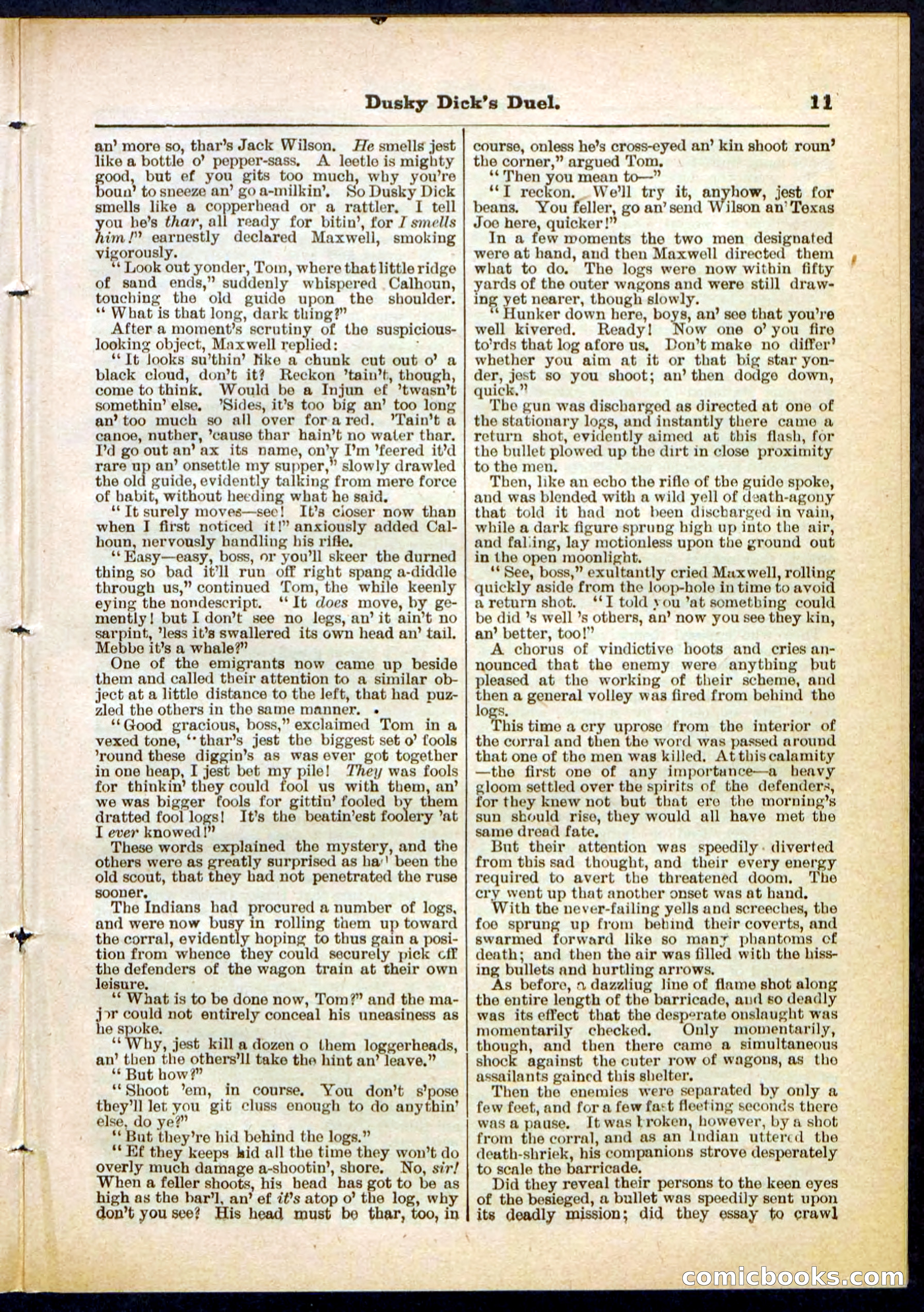 Beadle's Pocket Library No. 305 — page 11 of 32