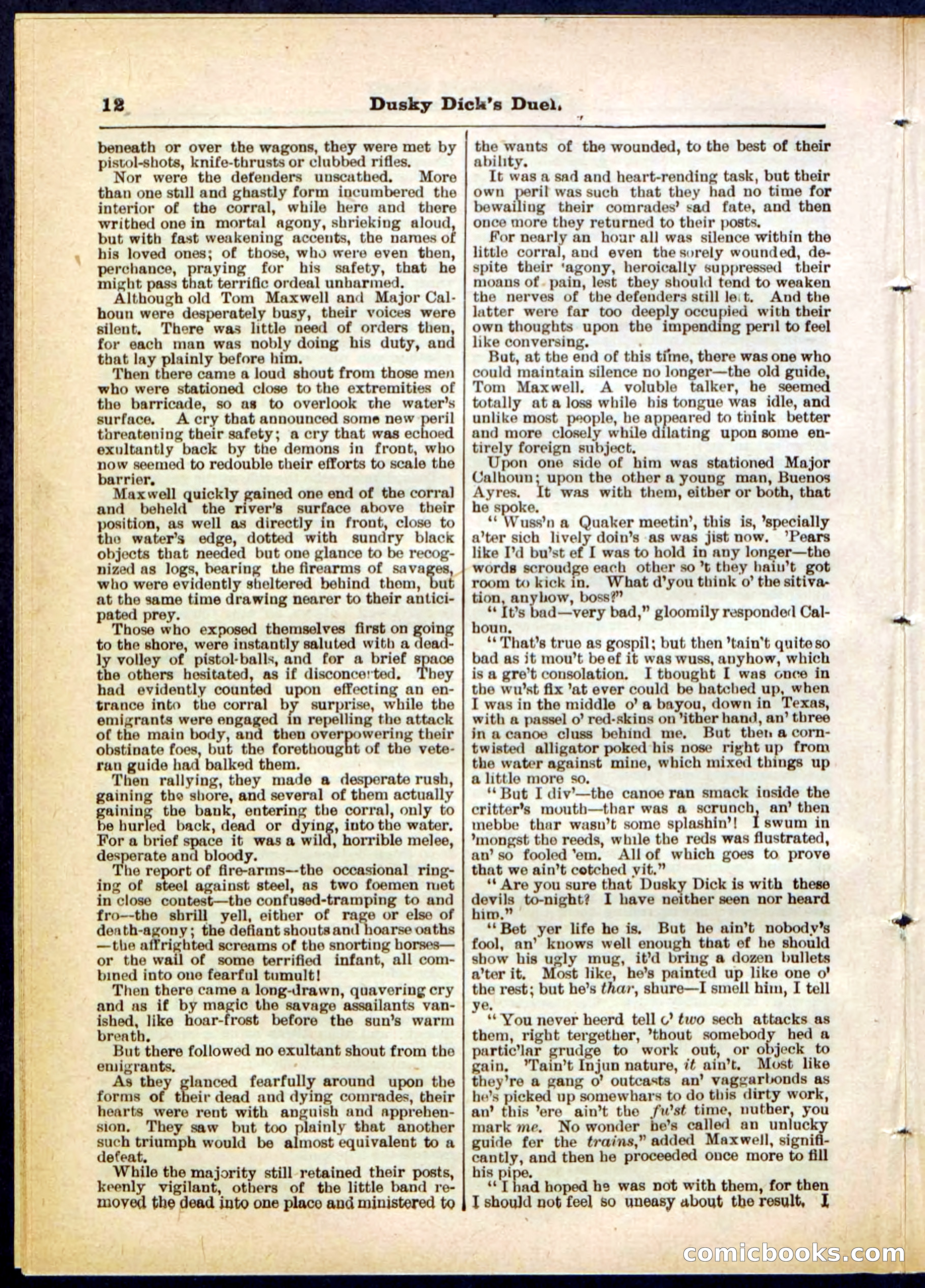 Beadle's Pocket Library No. 305 — page 12 of 32