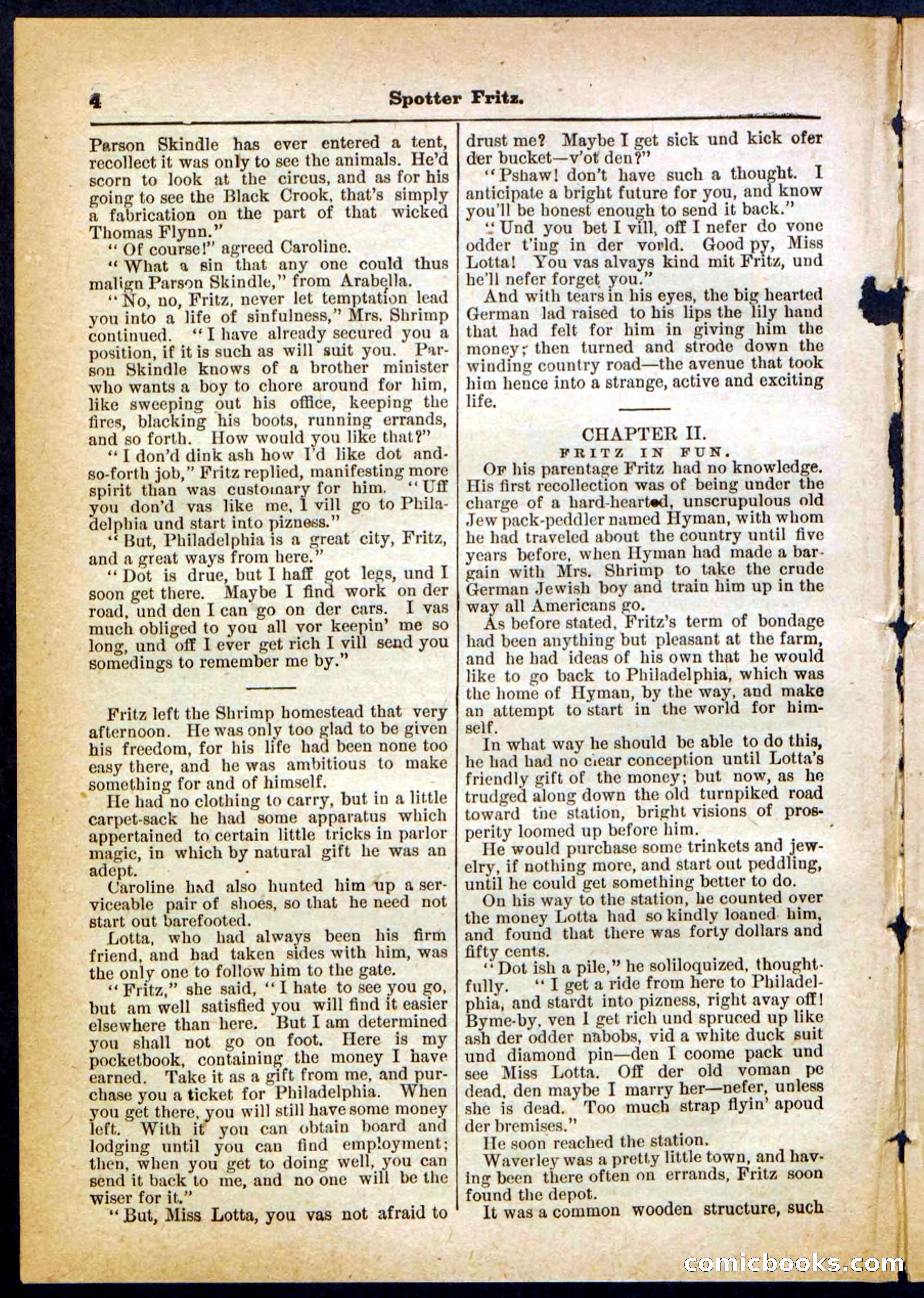 Beadle's Pocket Library No. 306 — page 4 of 32