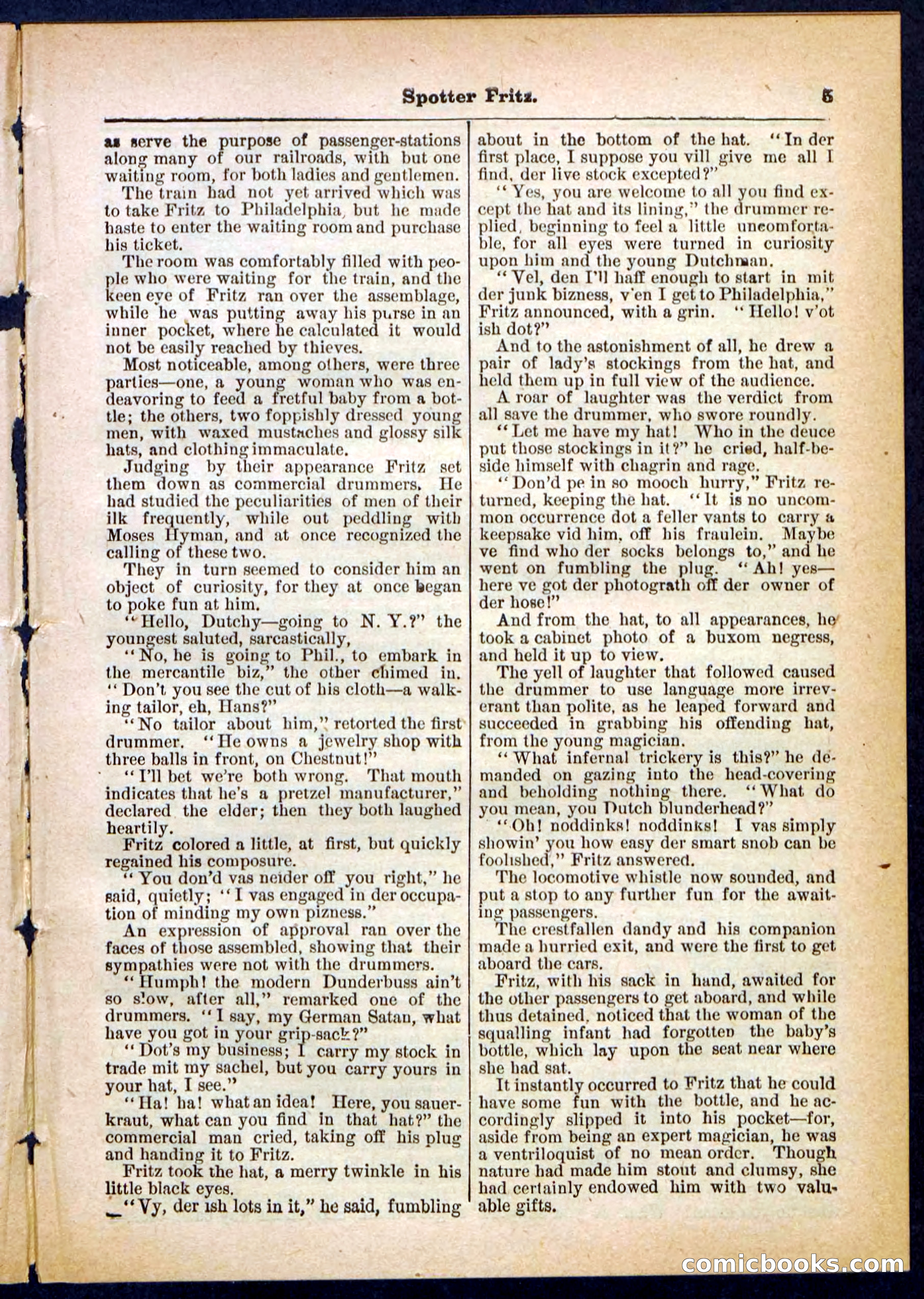 Beadle's Pocket Library No. 306 — page 5 of 32