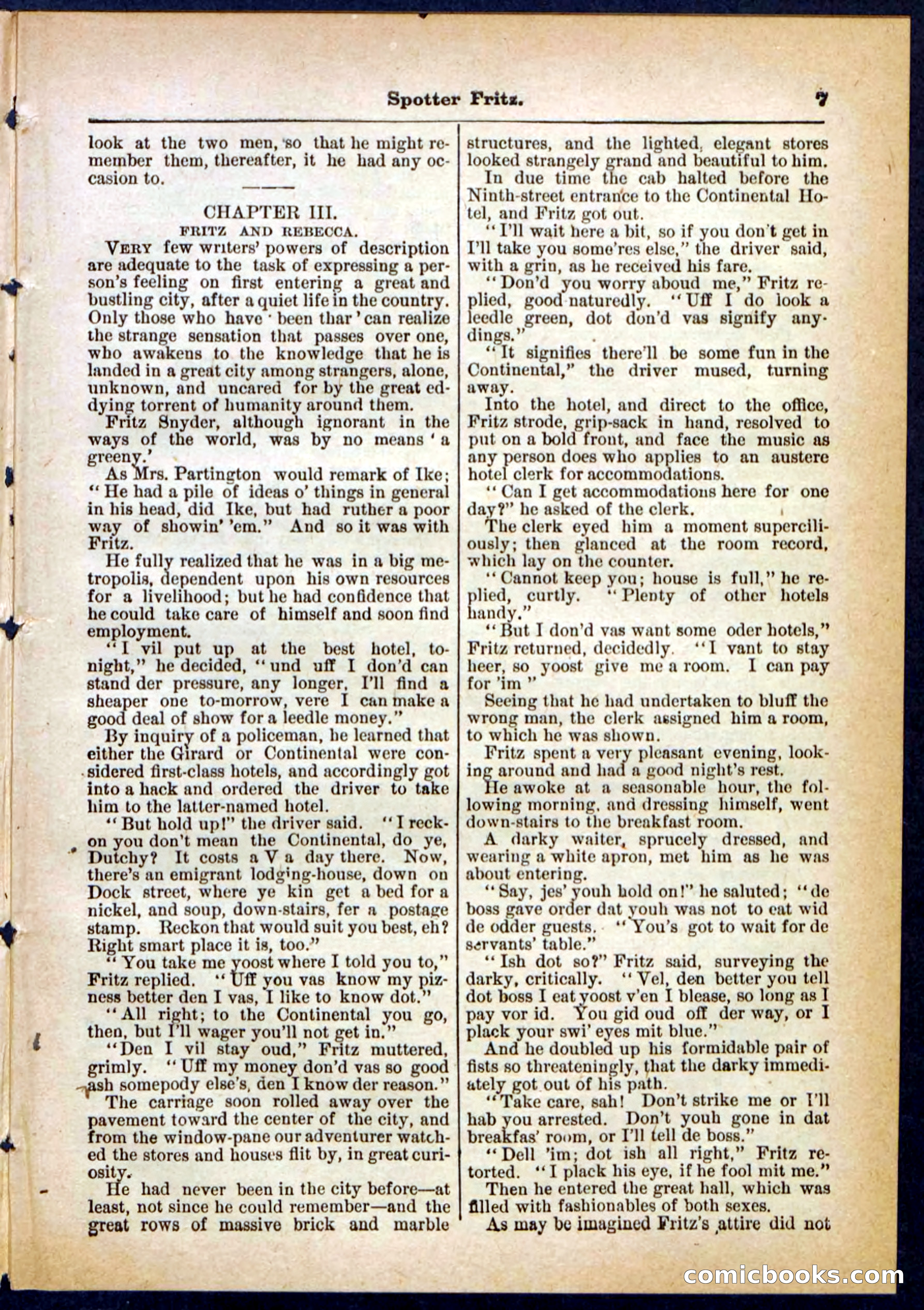 Beadle's Pocket Library No. 306 — page 7 of 32