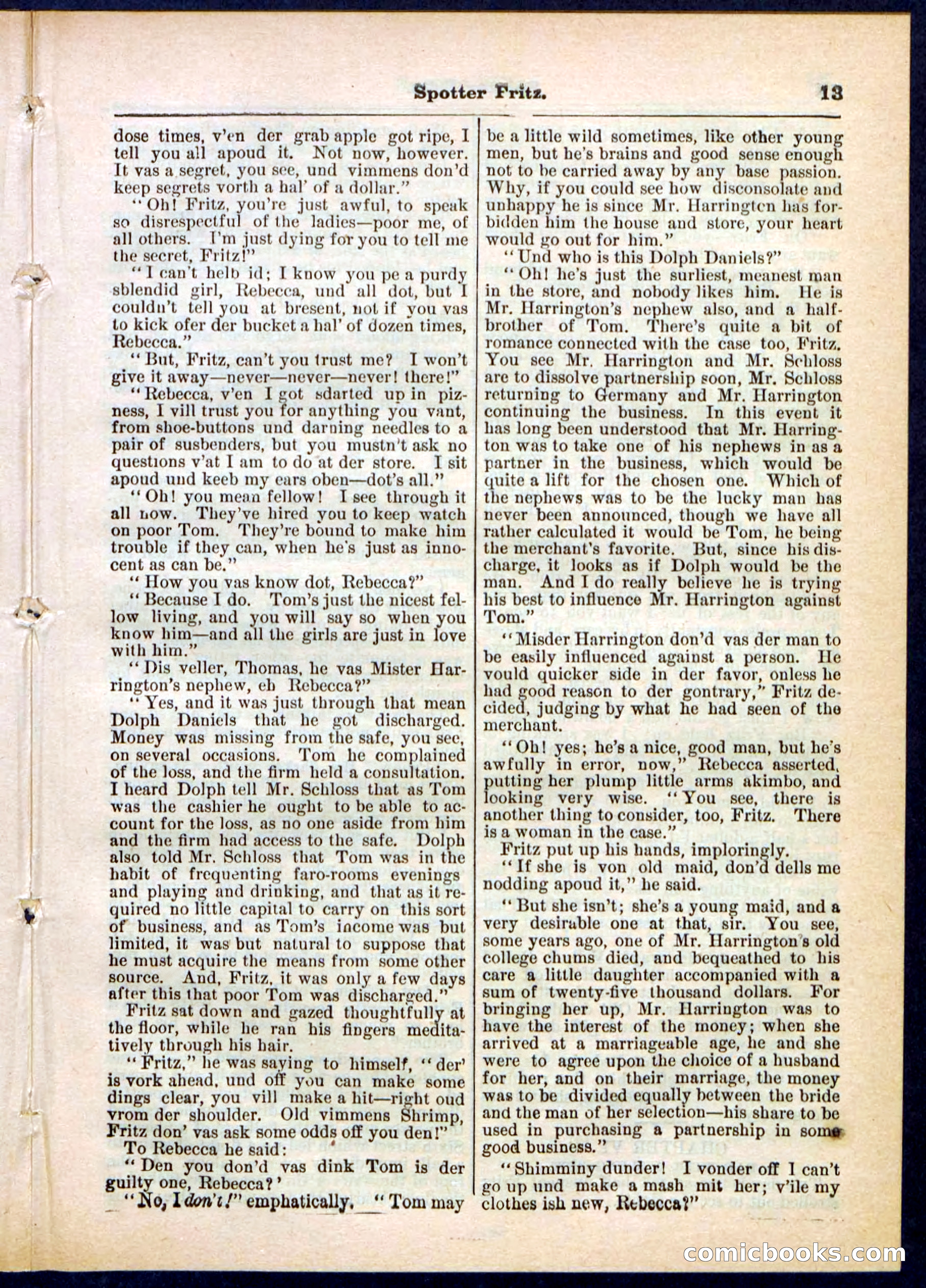 Beadle's Pocket Library No. 306 — page 13 of 32