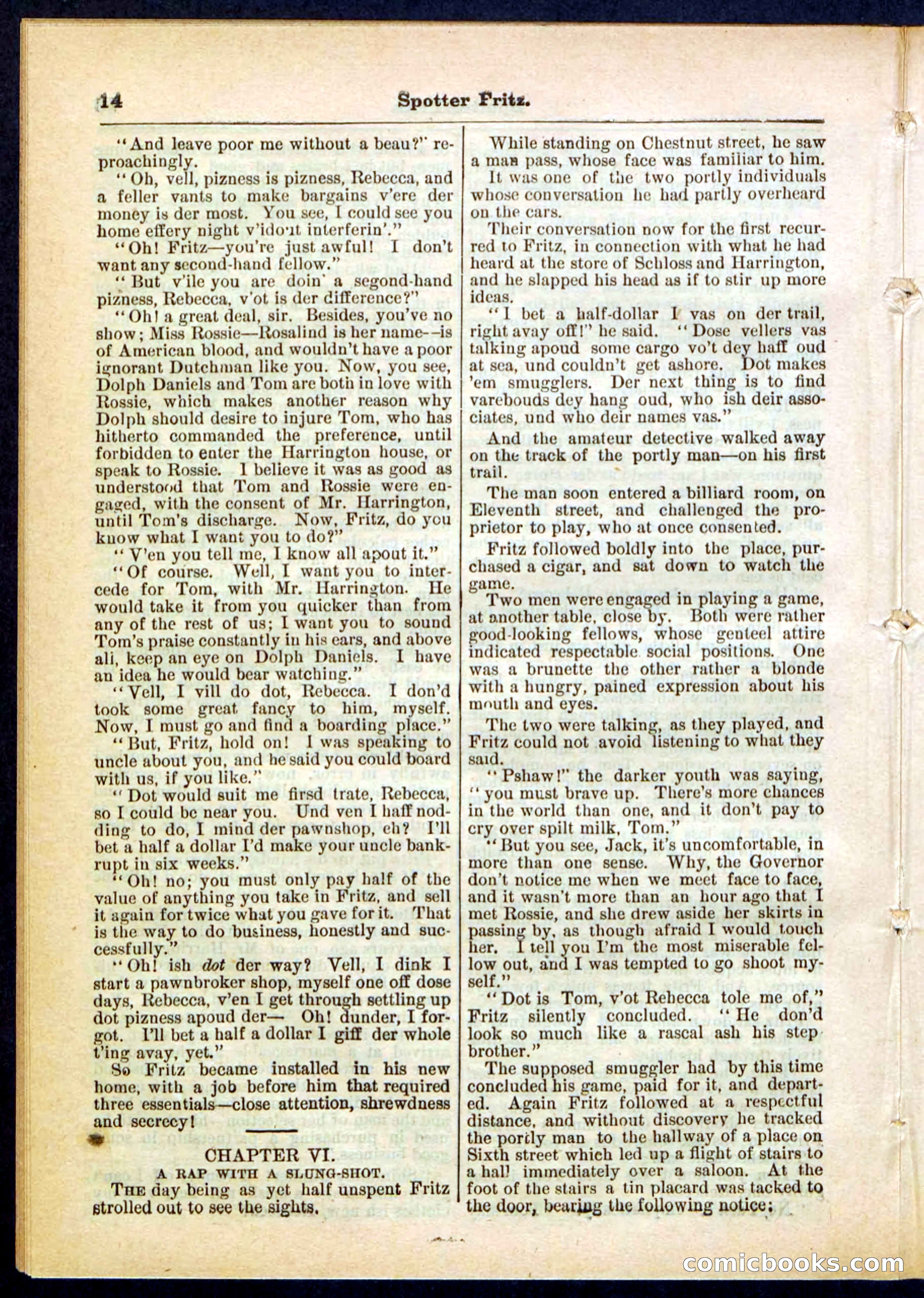 Beadle's Pocket Library No. 306 — page 14 of 32