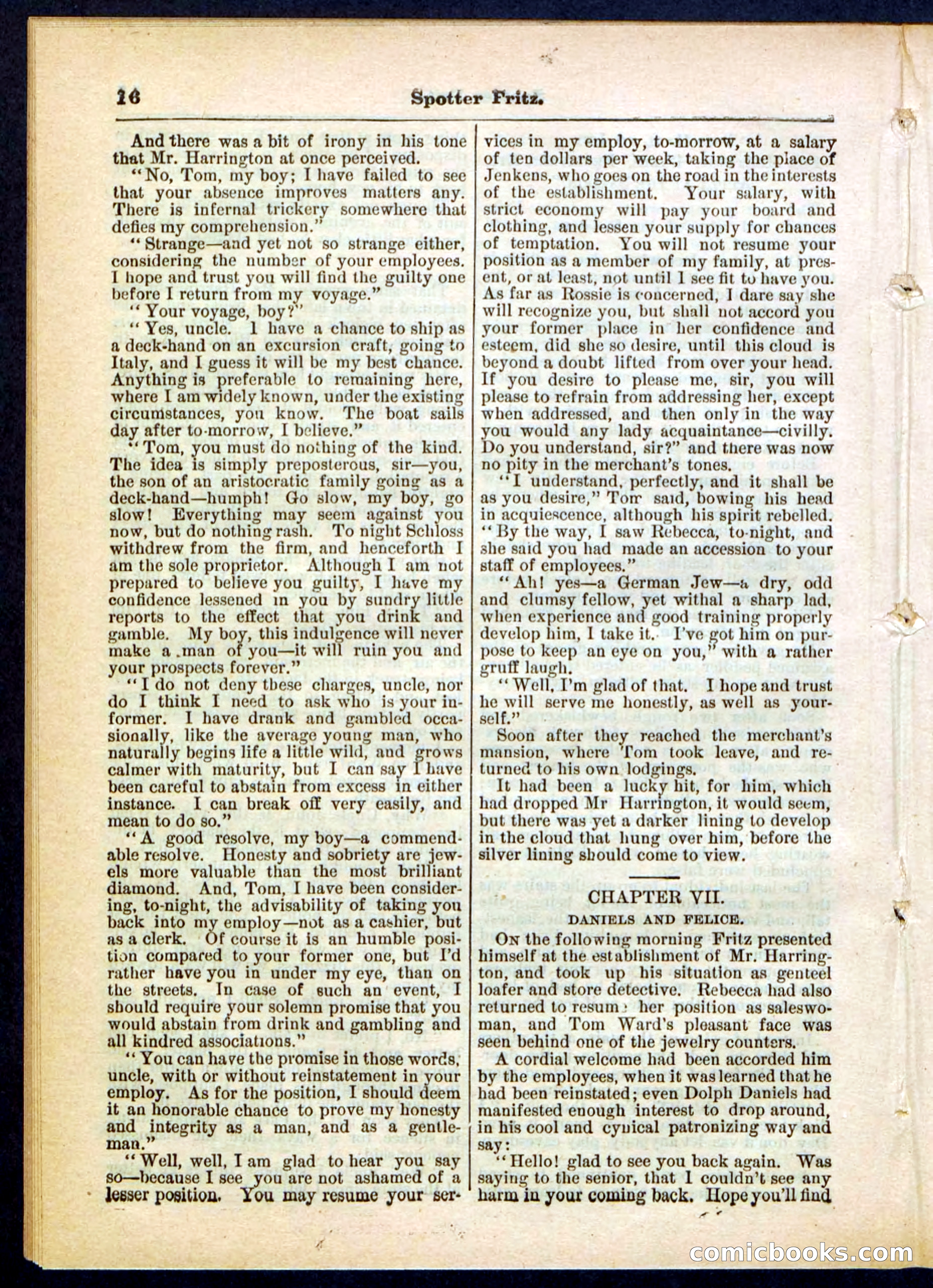 Beadle's Pocket Library No. 306 — page 16 of 32