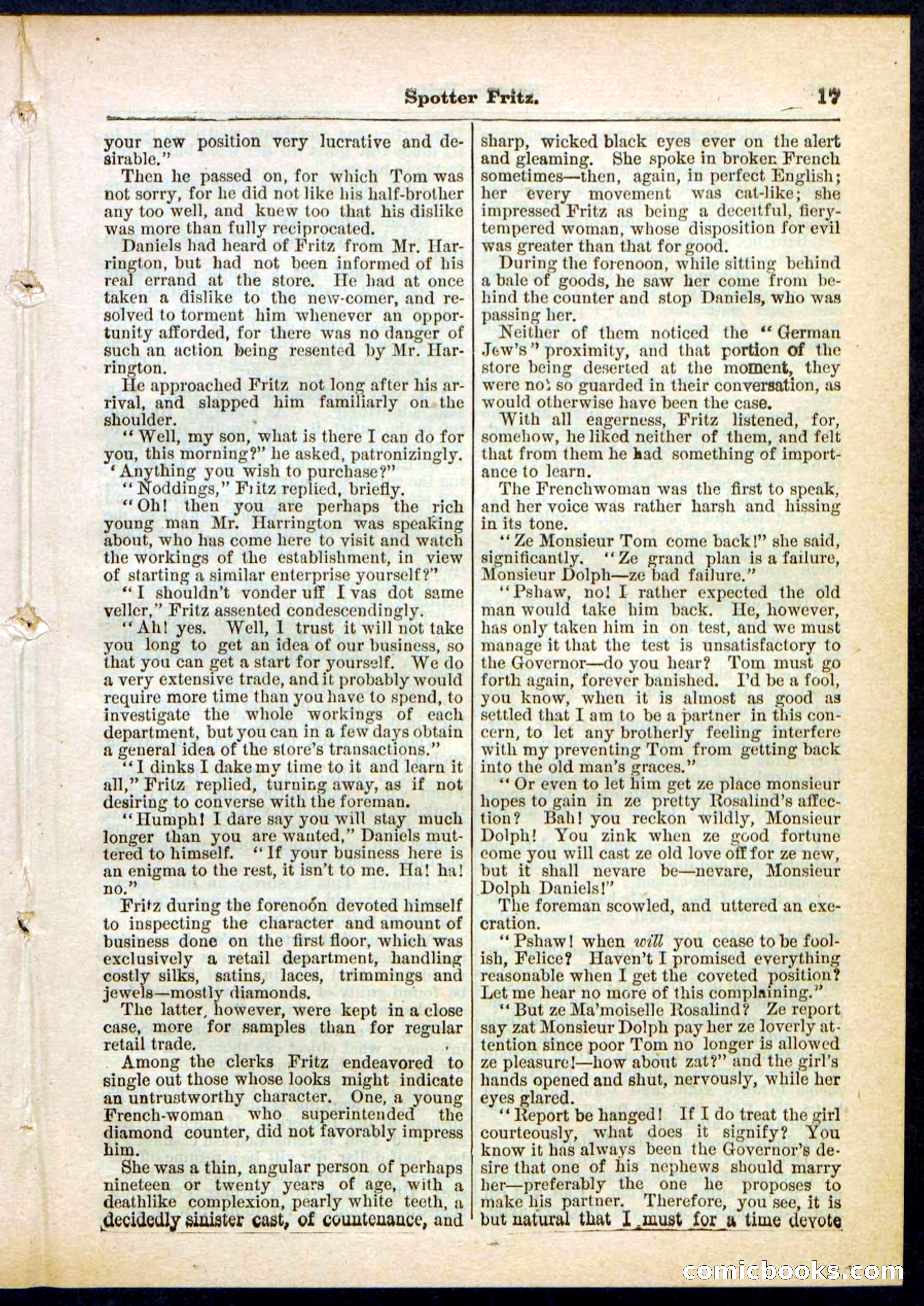 Beadle's Pocket Library No. 306 — page 17 of 32