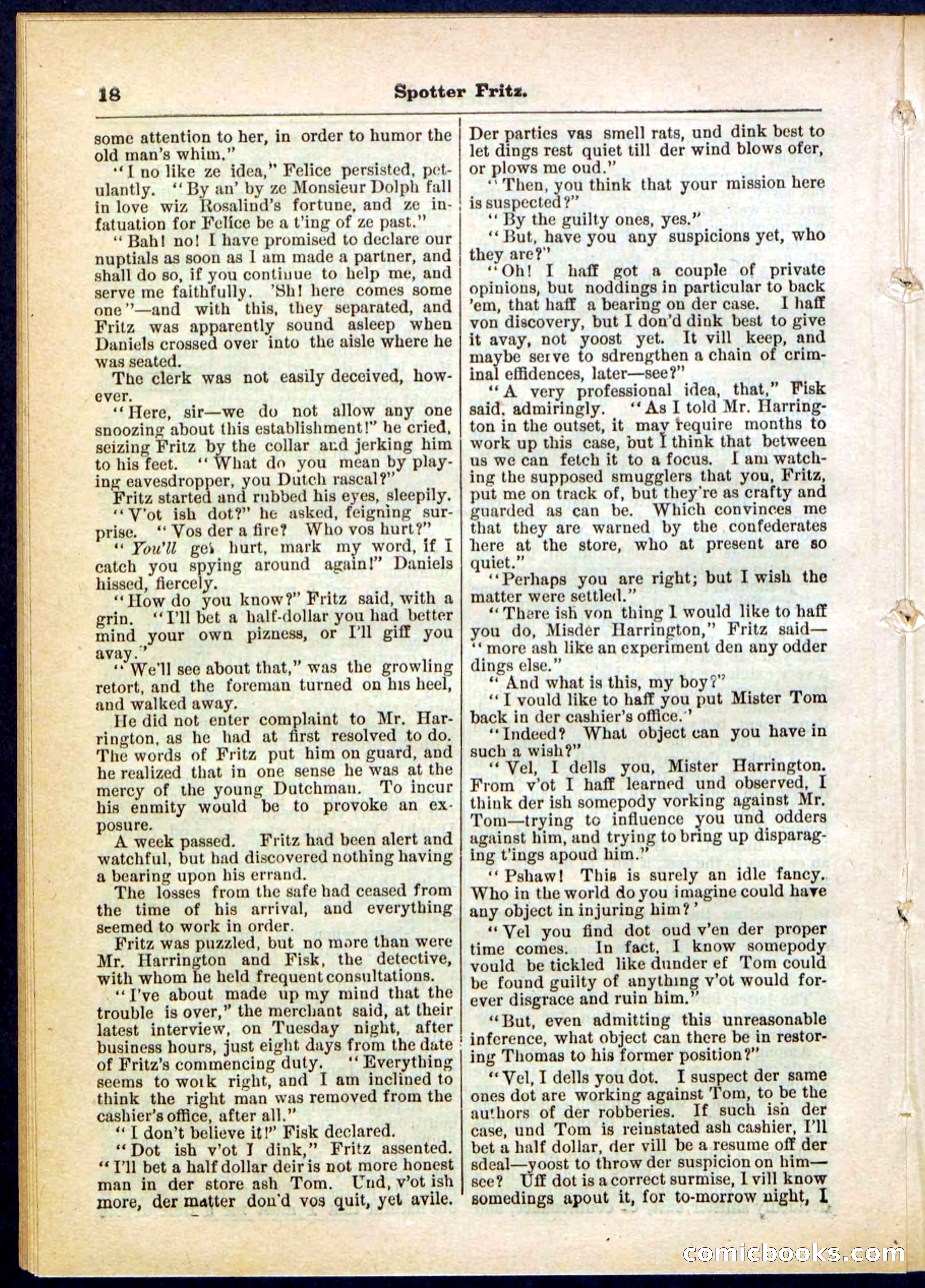 Beadle's Pocket Library No. 306 — page 18 of 32