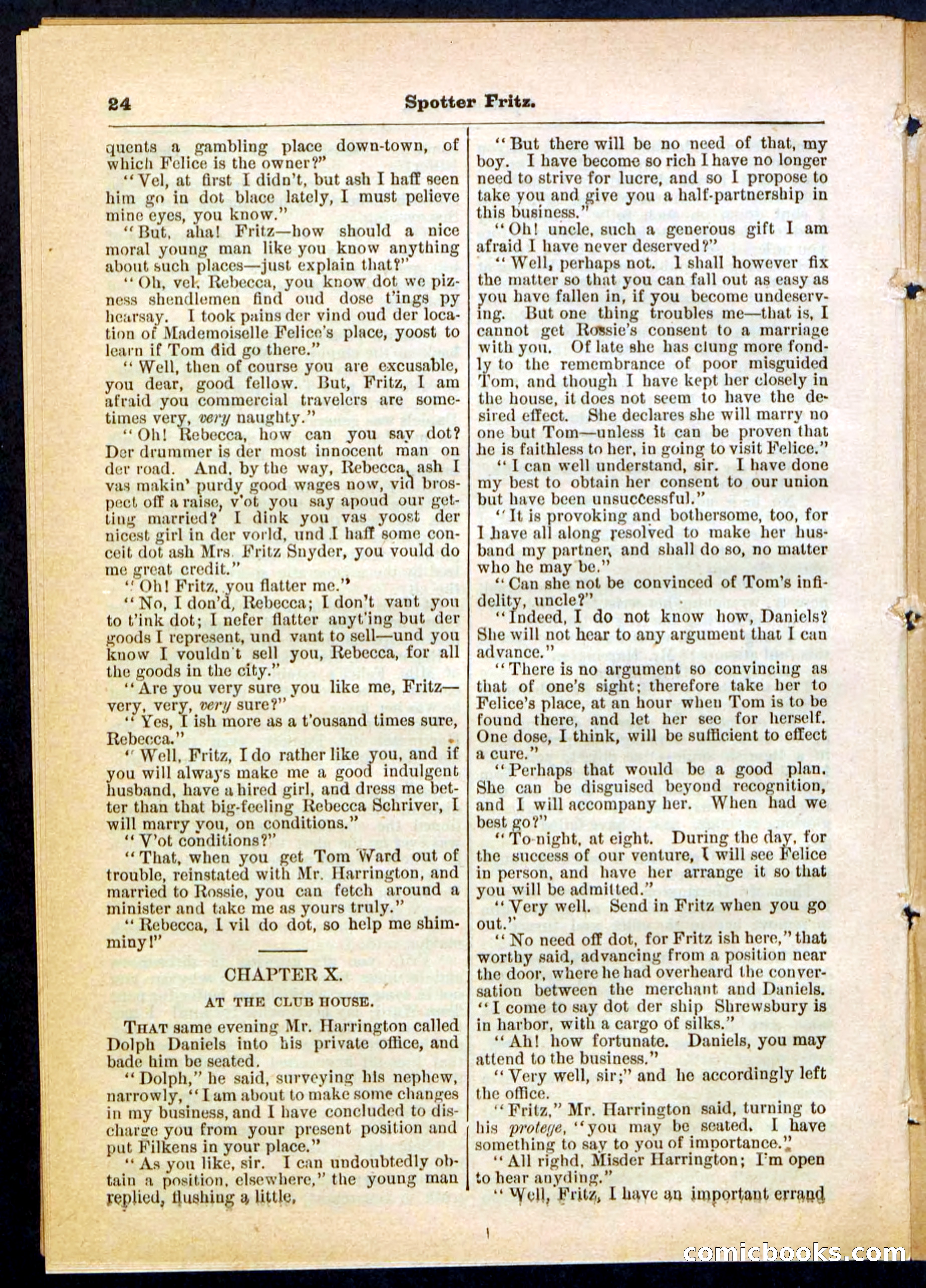 Beadle's Pocket Library No. 306 — page 24 of 32