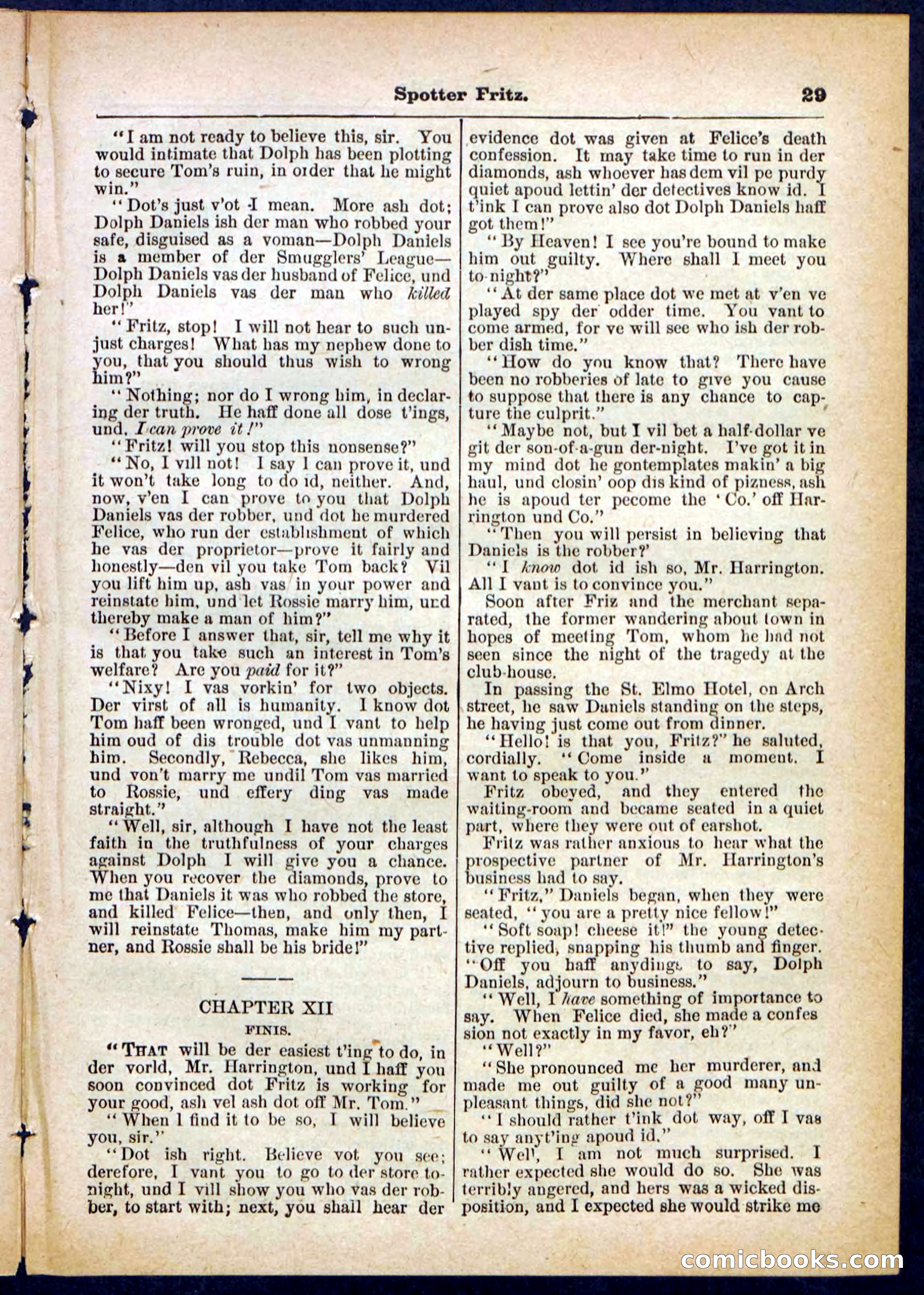 Beadle's Pocket Library No. 306 — page 29 of 32
