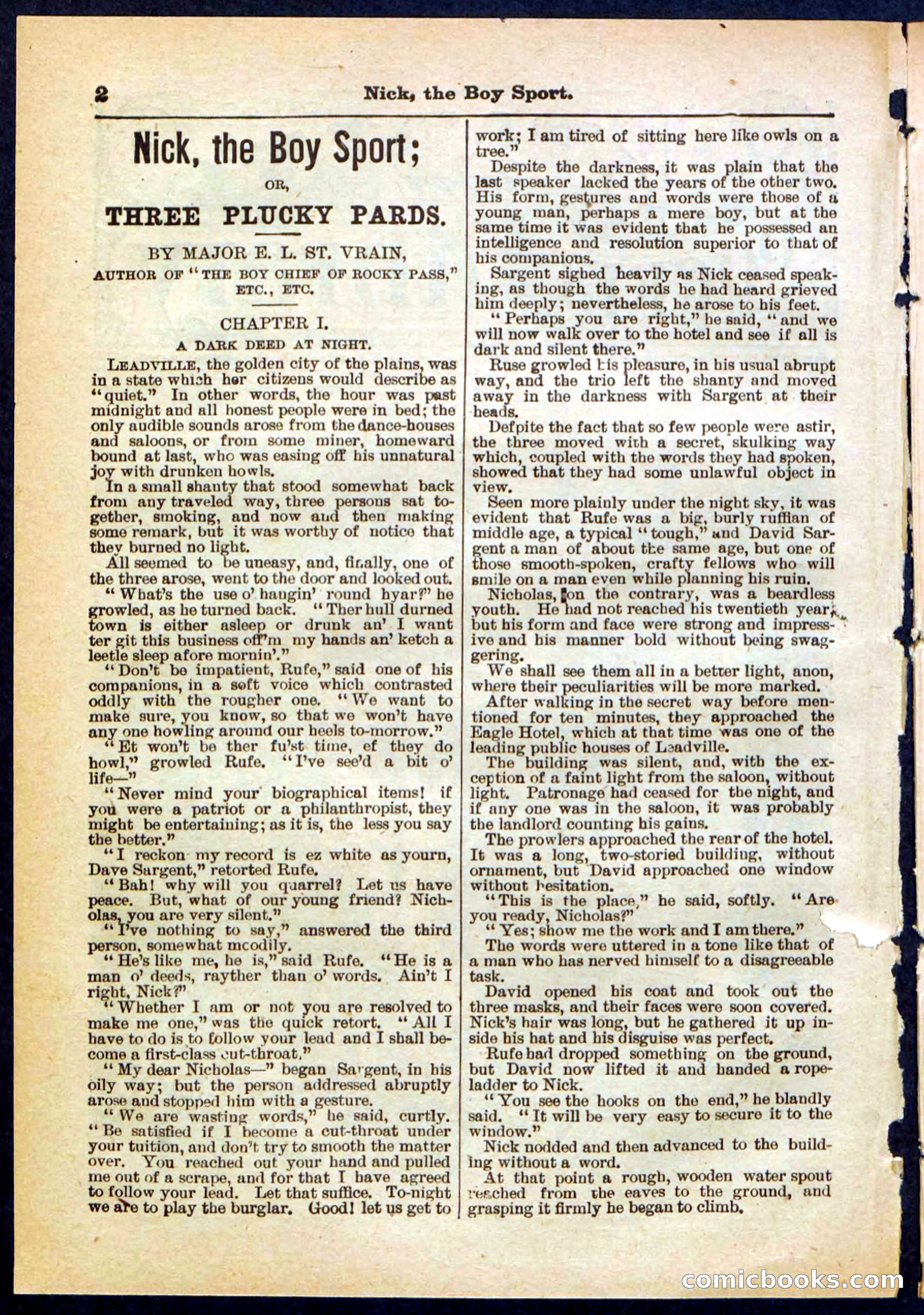 Beadle's Pocket Library, No. 307 — page 2 of 32
