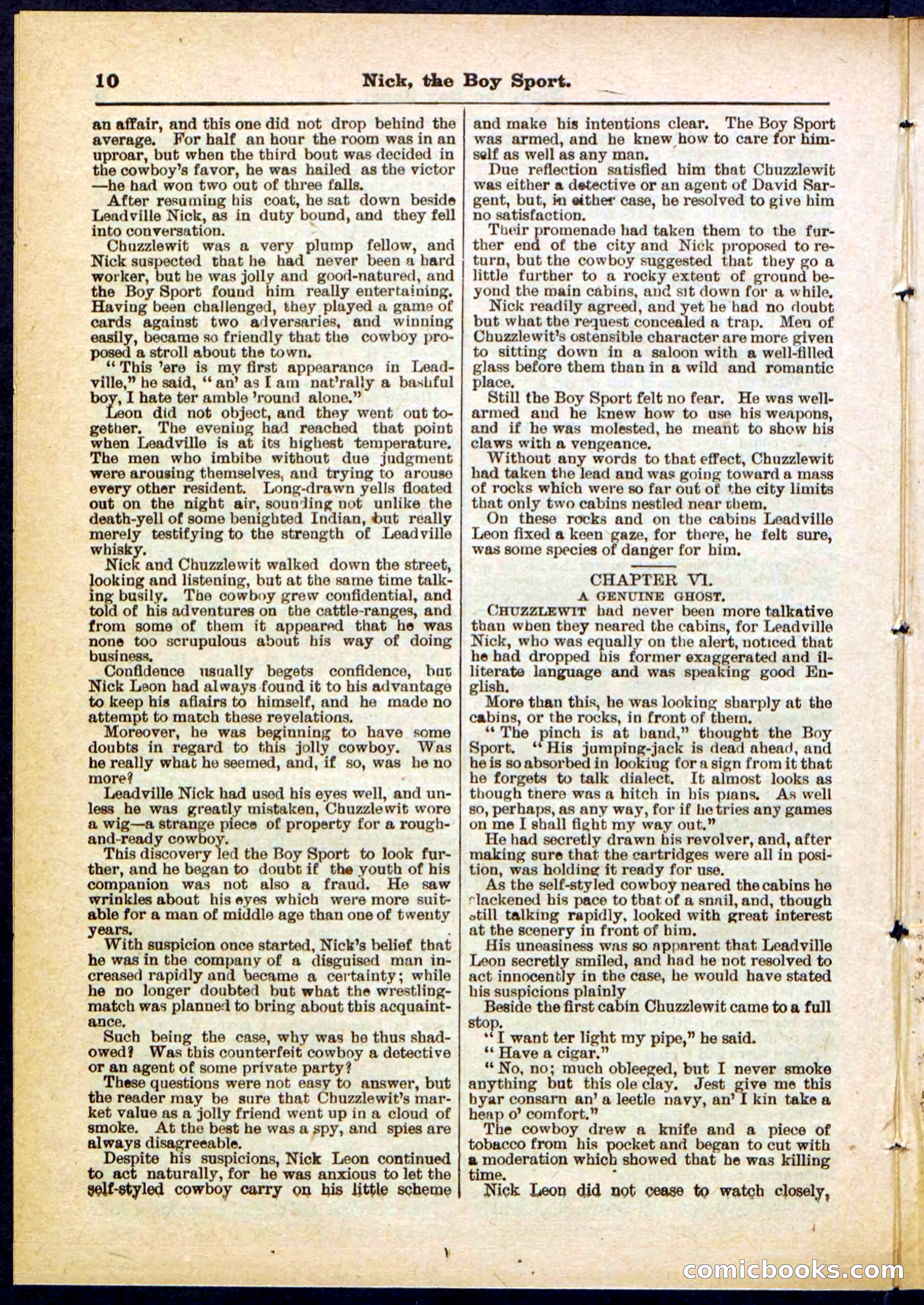 Beadle's Pocket Library, No. 307 — page 10 of 32