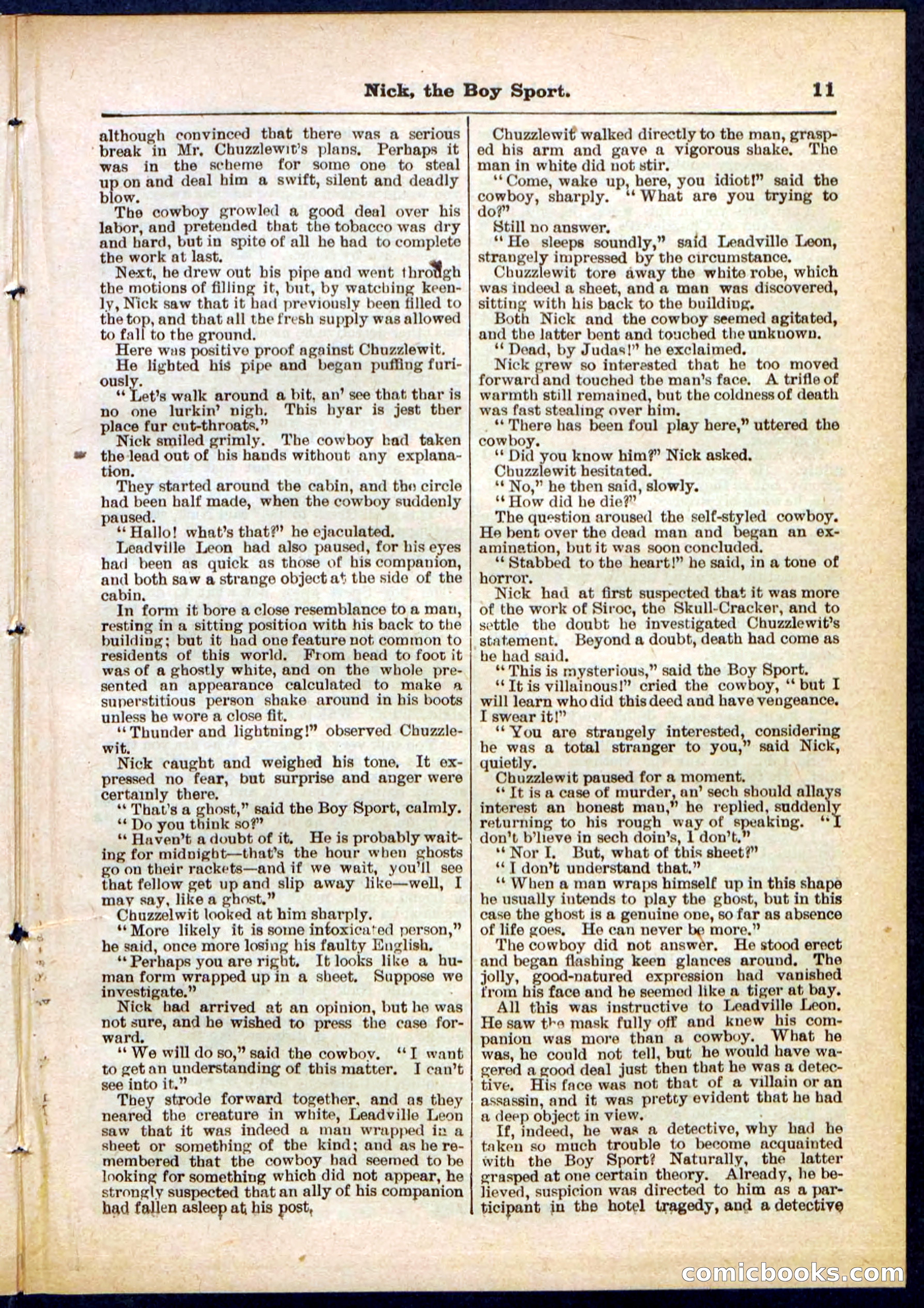 Beadle's Pocket Library, No. 307 — page 11 of 32