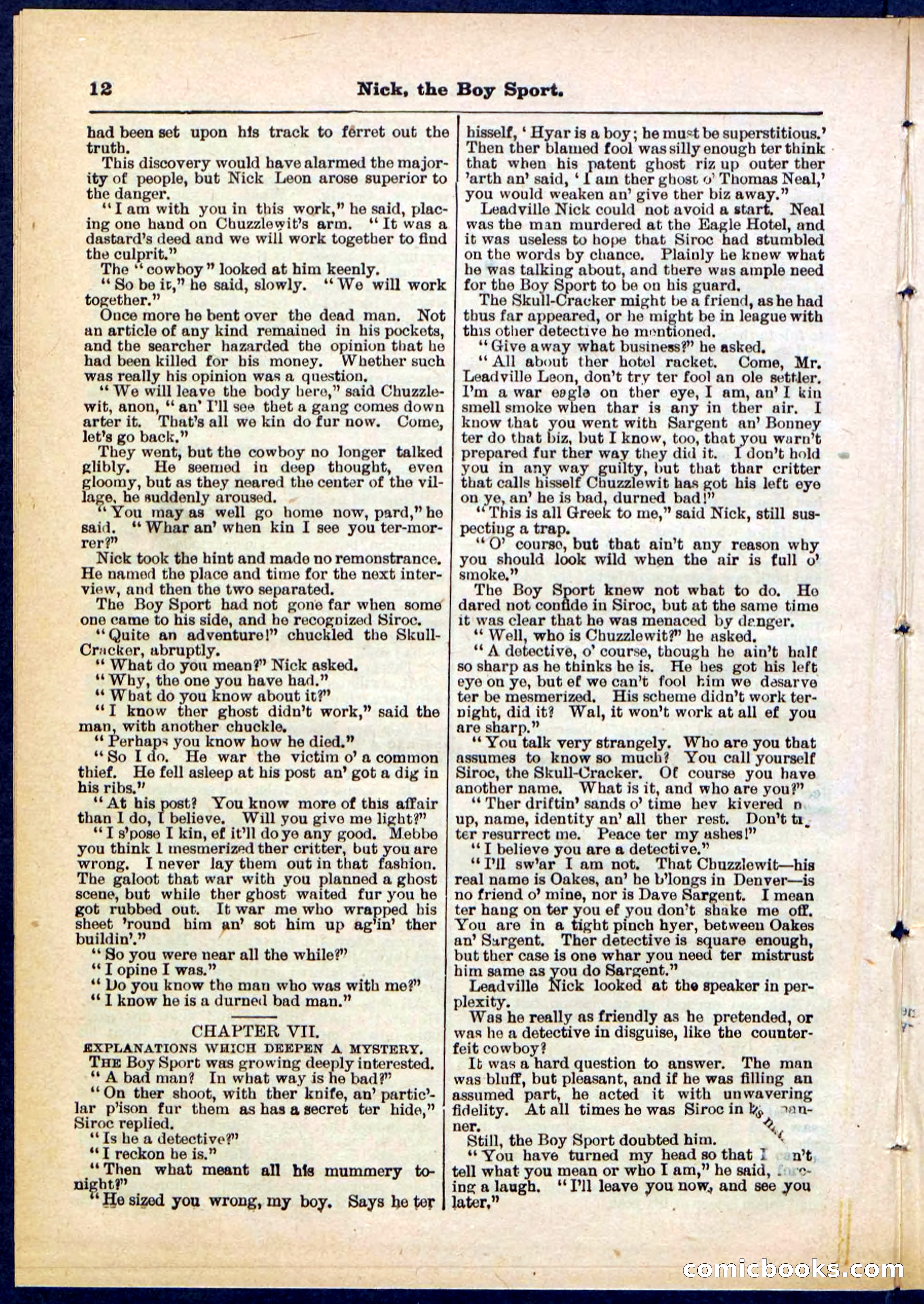 Beadle's Pocket Library, No. 307 — page 12 of 32