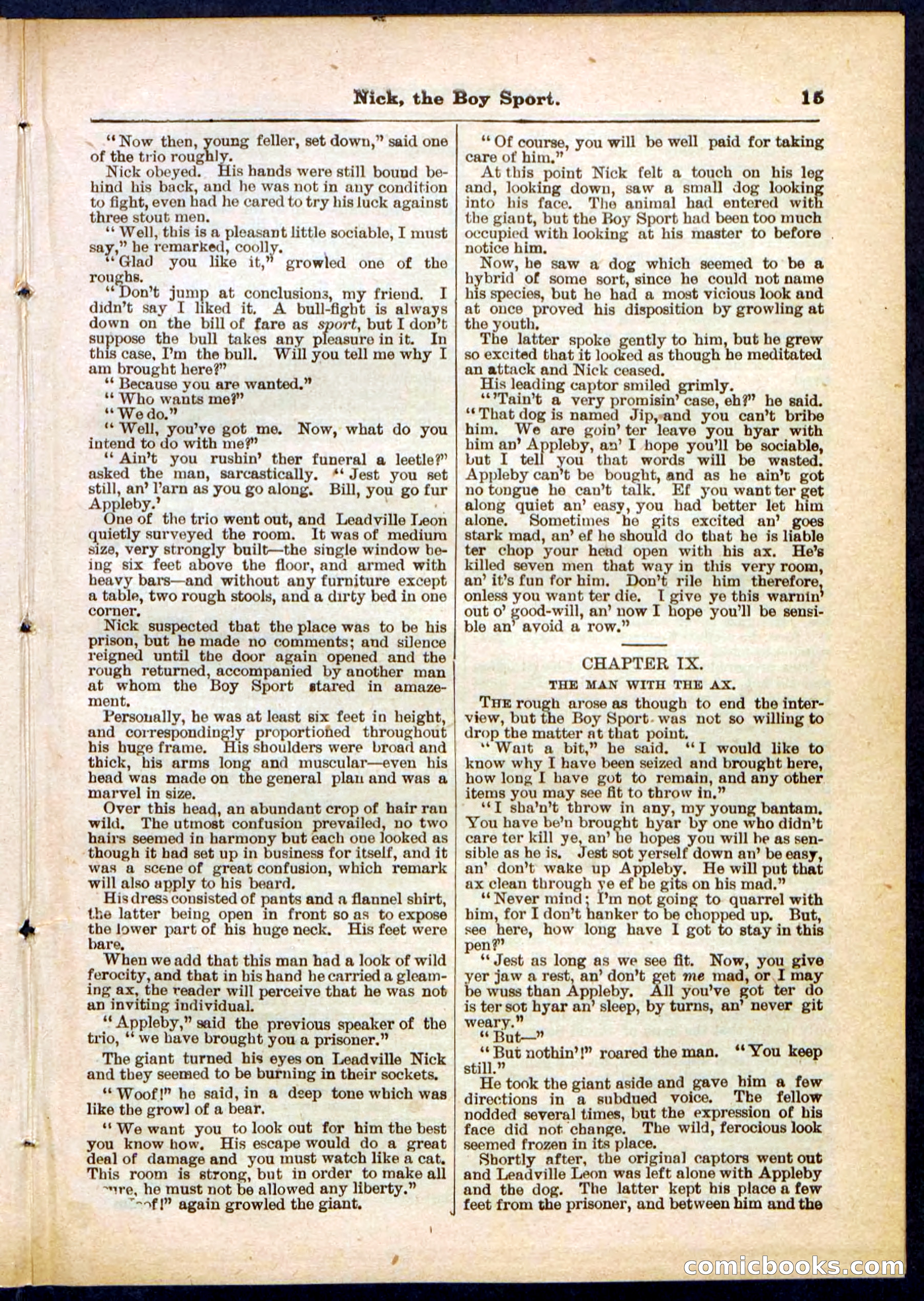 Beadle's Pocket Library, No. 307 — page 15 of 32
