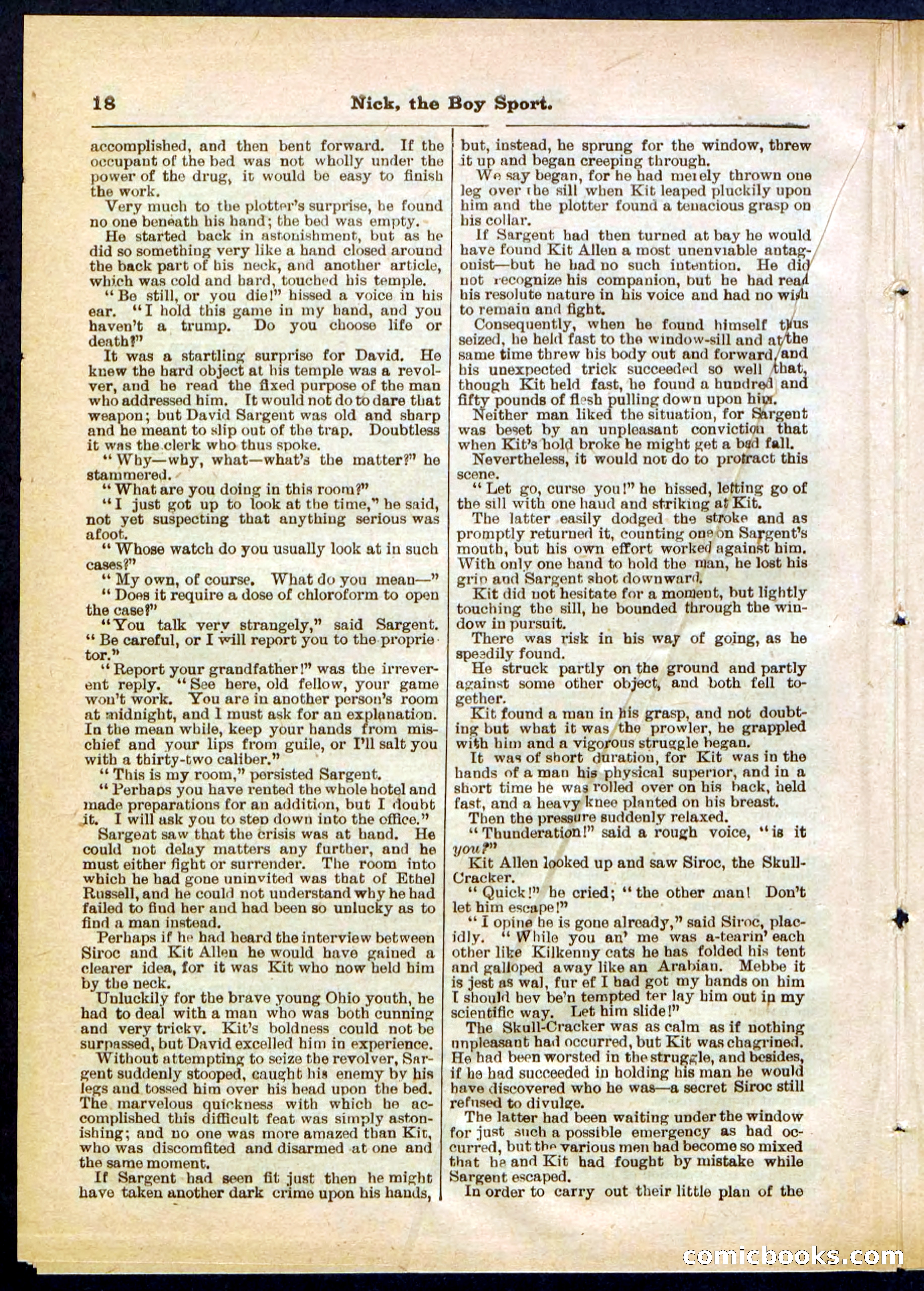 Beadle's Pocket Library, No. 307 — page 18 of 32