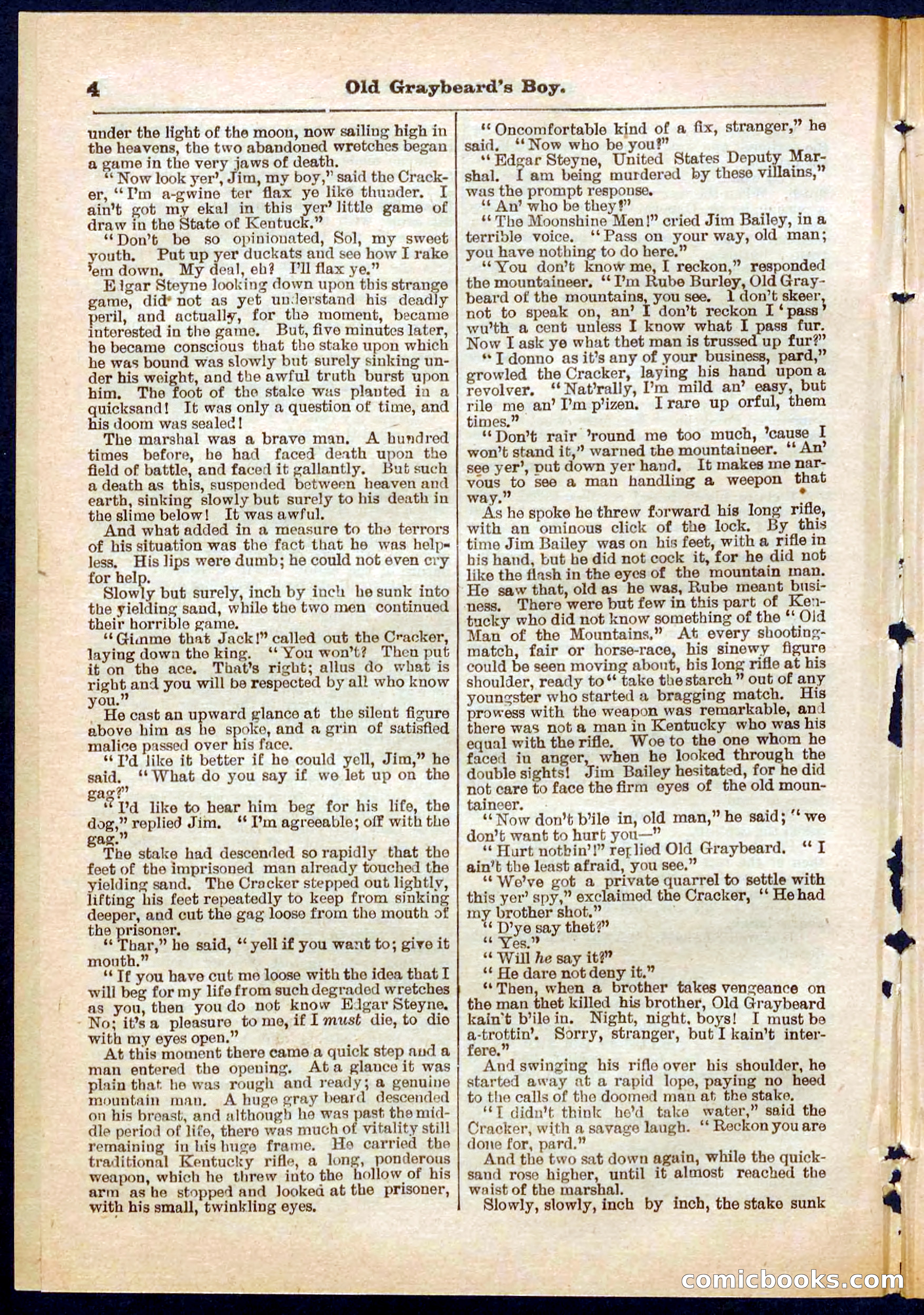 Beadle's Pocket Library No. 309 — page 4 of 32