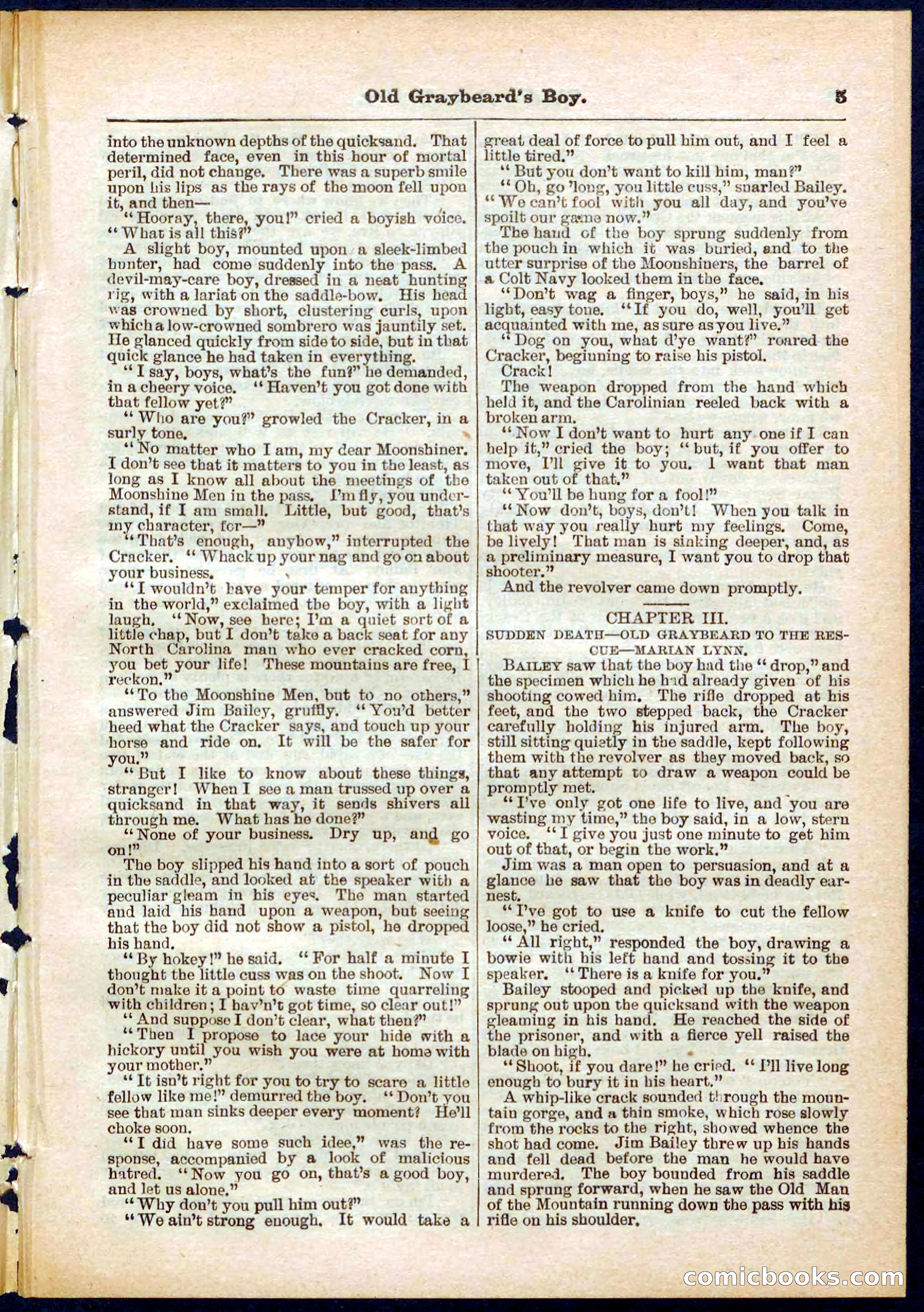 Beadle's Pocket Library No. 309 — page 5 of 32