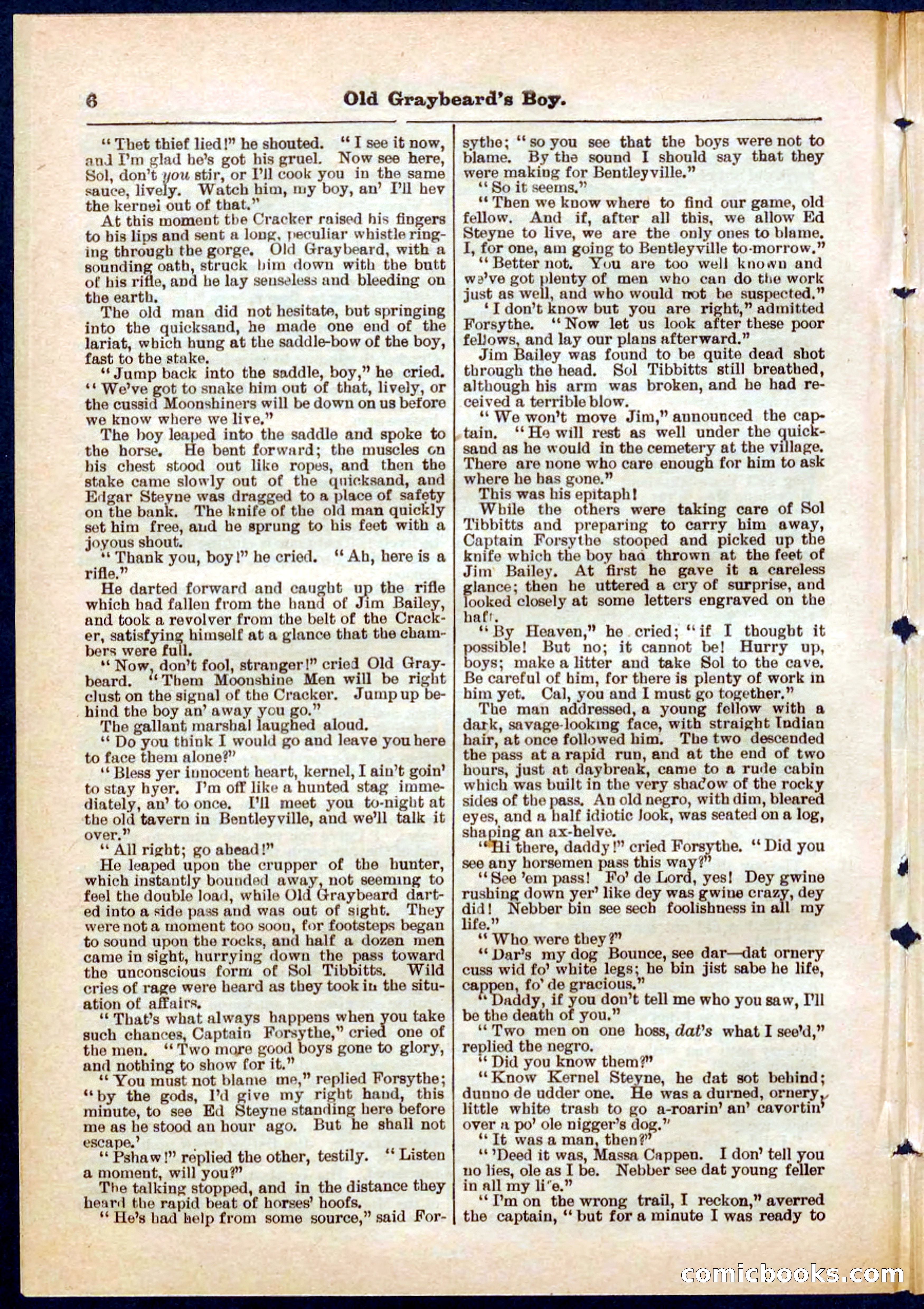 Beadle's Pocket Library No. 309 — page 6 of 32