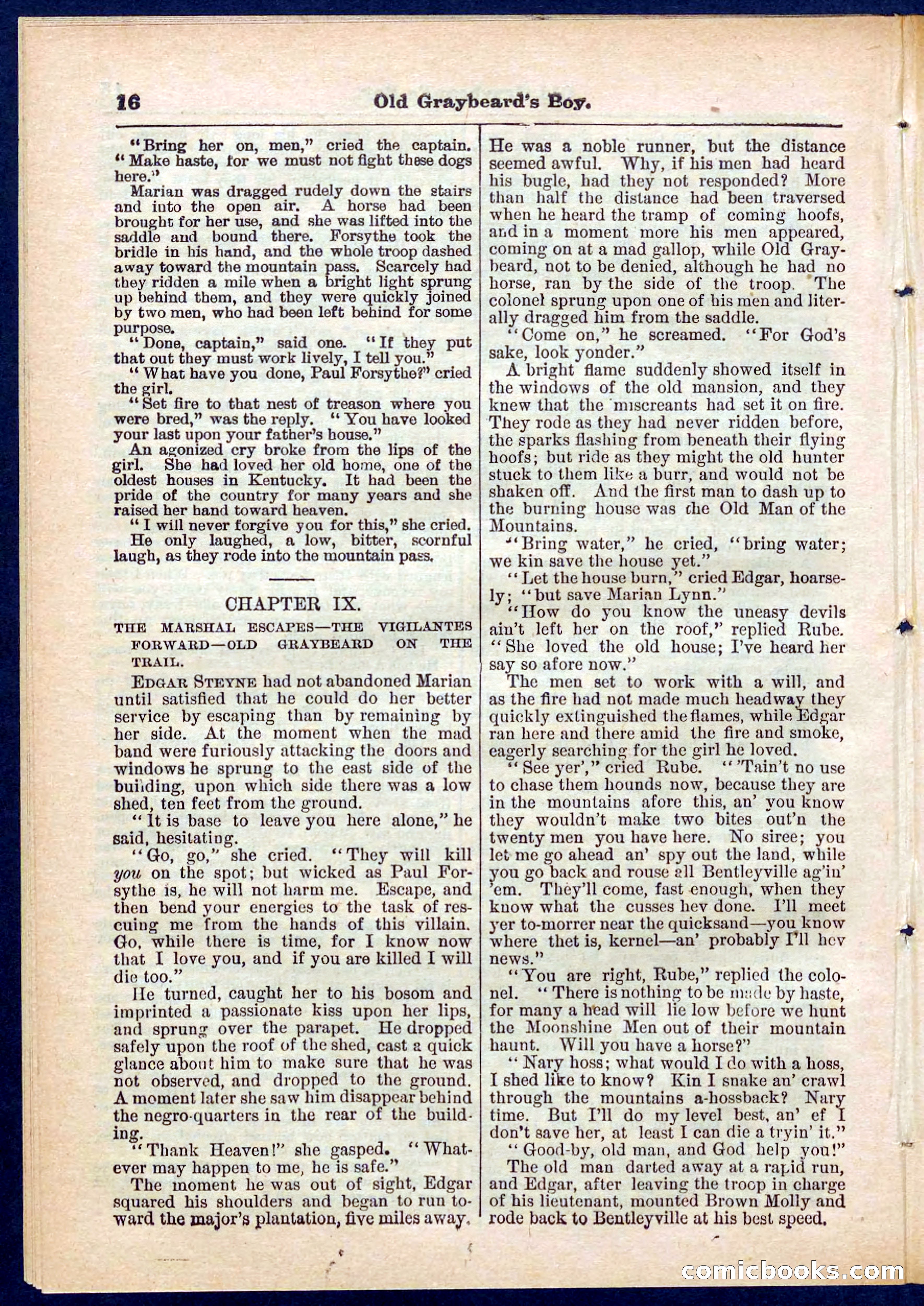 Beadle's Pocket Library No. 309 — page 16 of 32