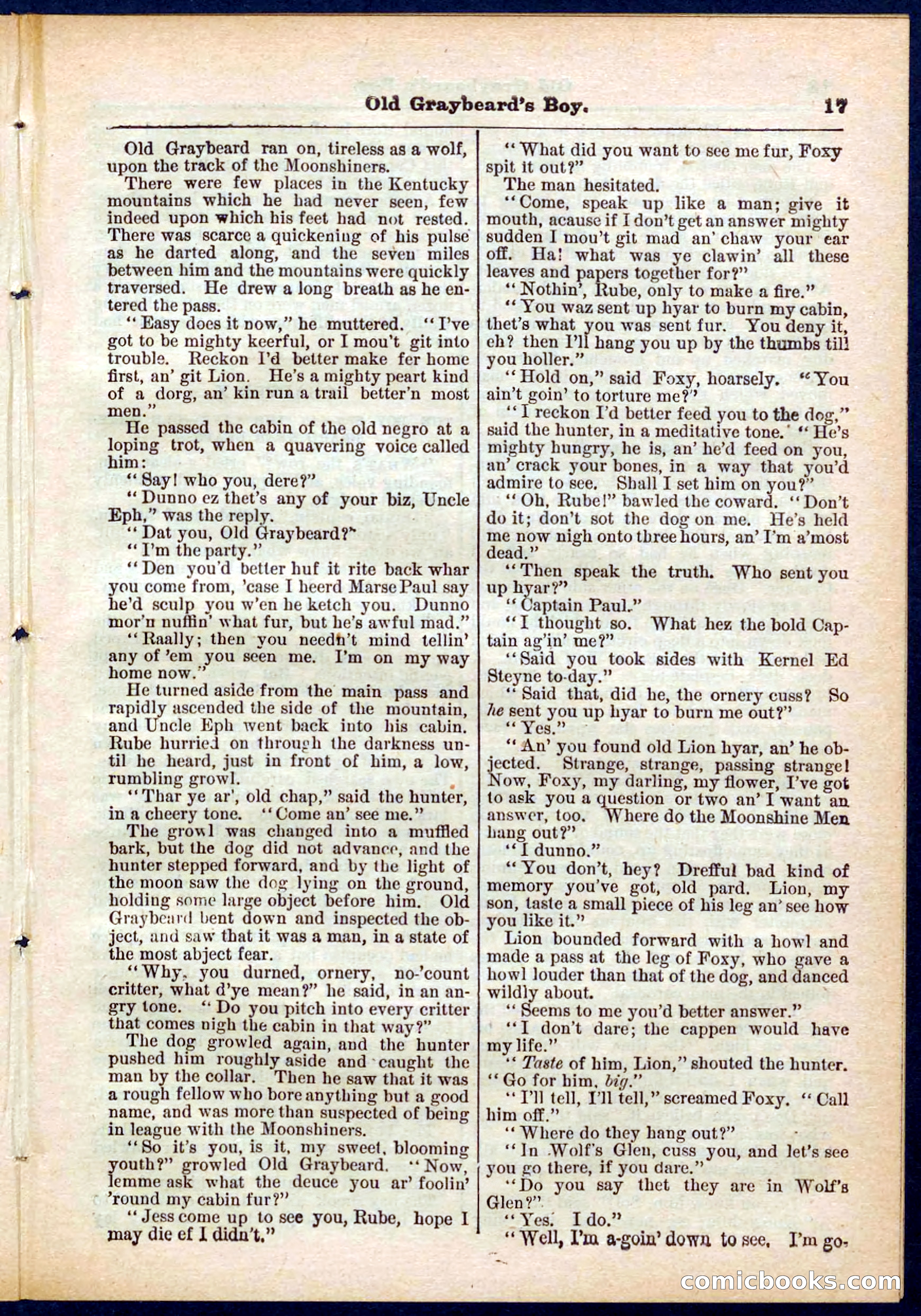 Beadle's Pocket Library No. 309 — page 17 of 32