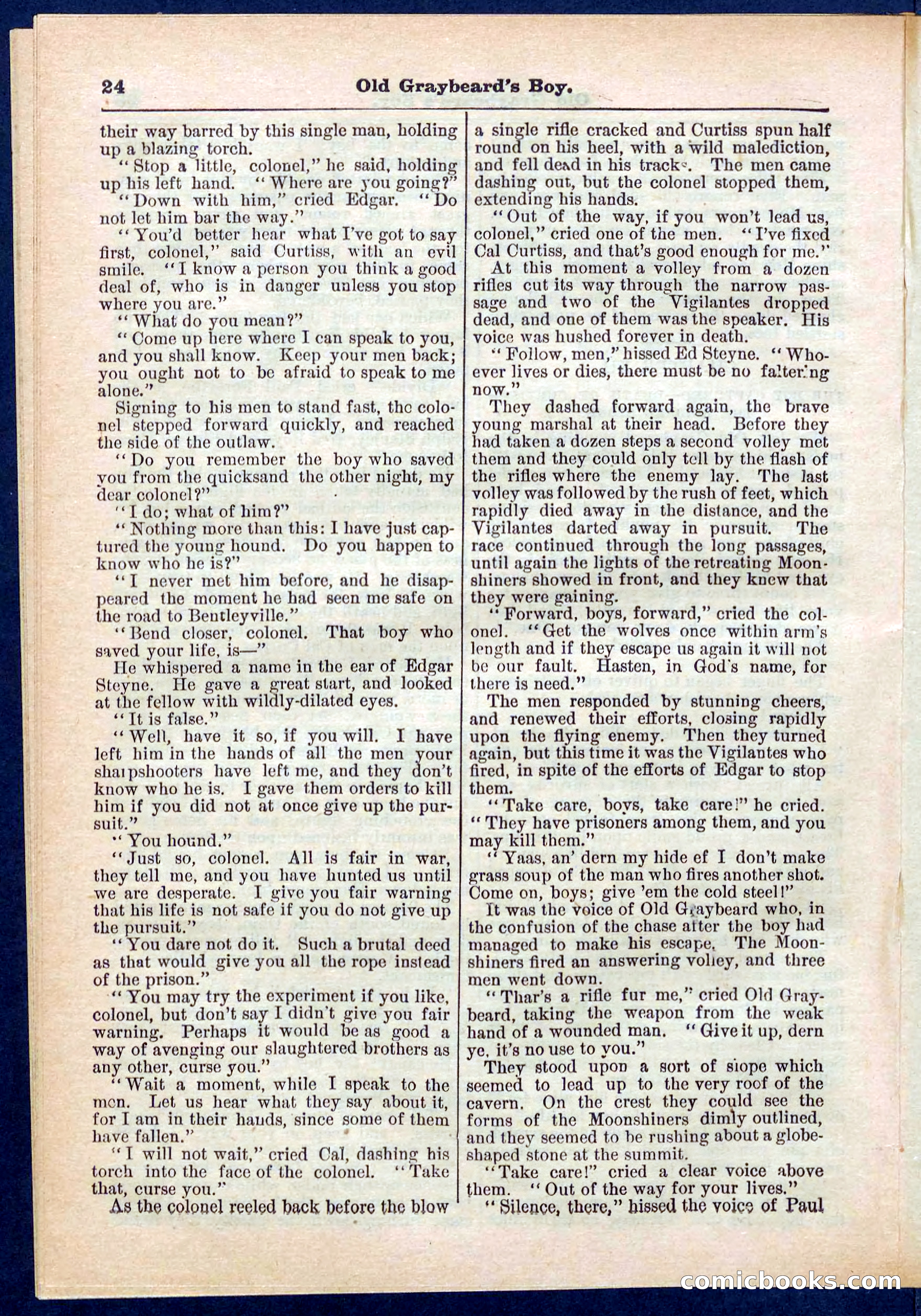 Beadle's Pocket Library No. 309 — page 24 of 32