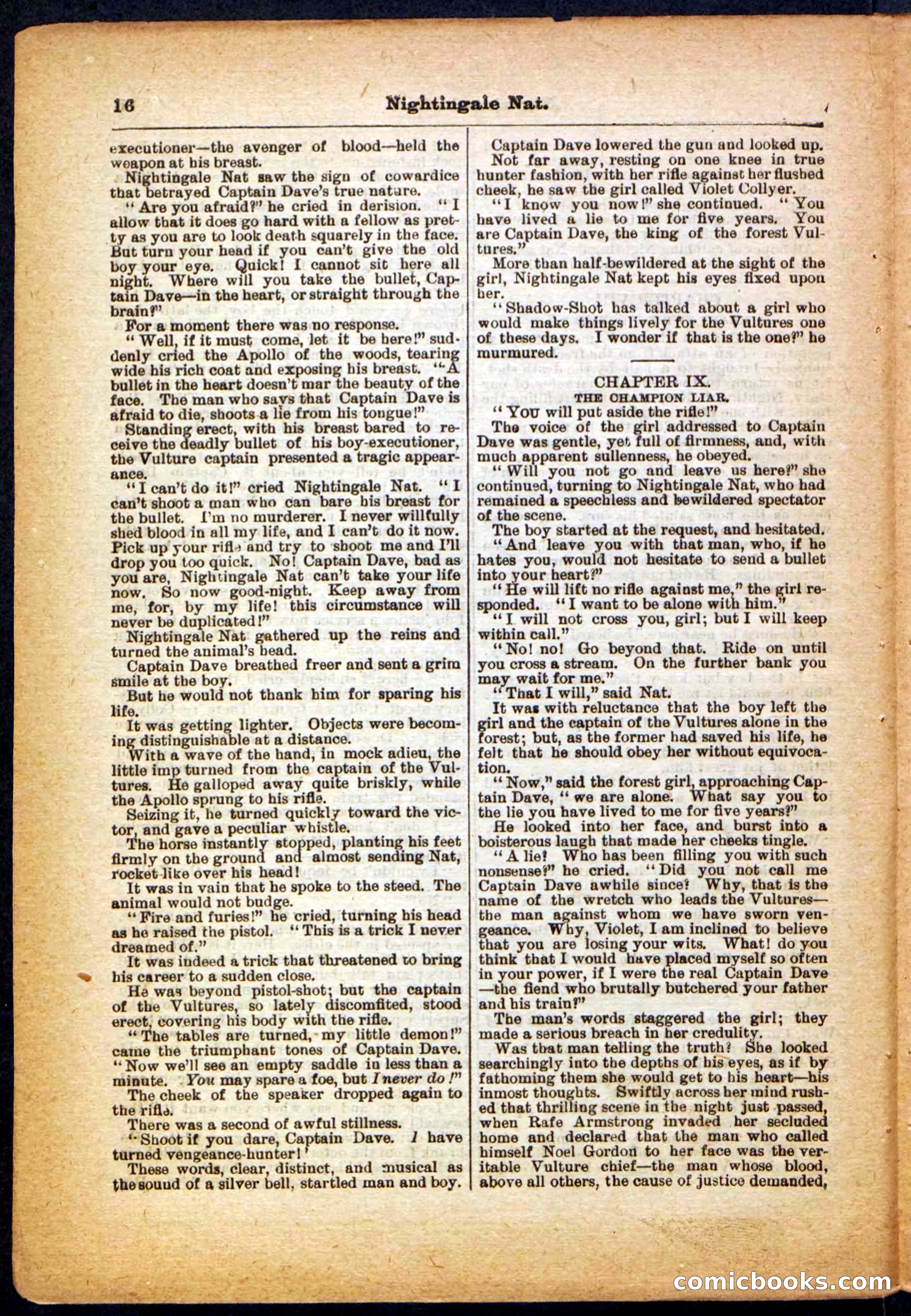 Beadle's Pocket Library, No. 31 — page 16 of 32