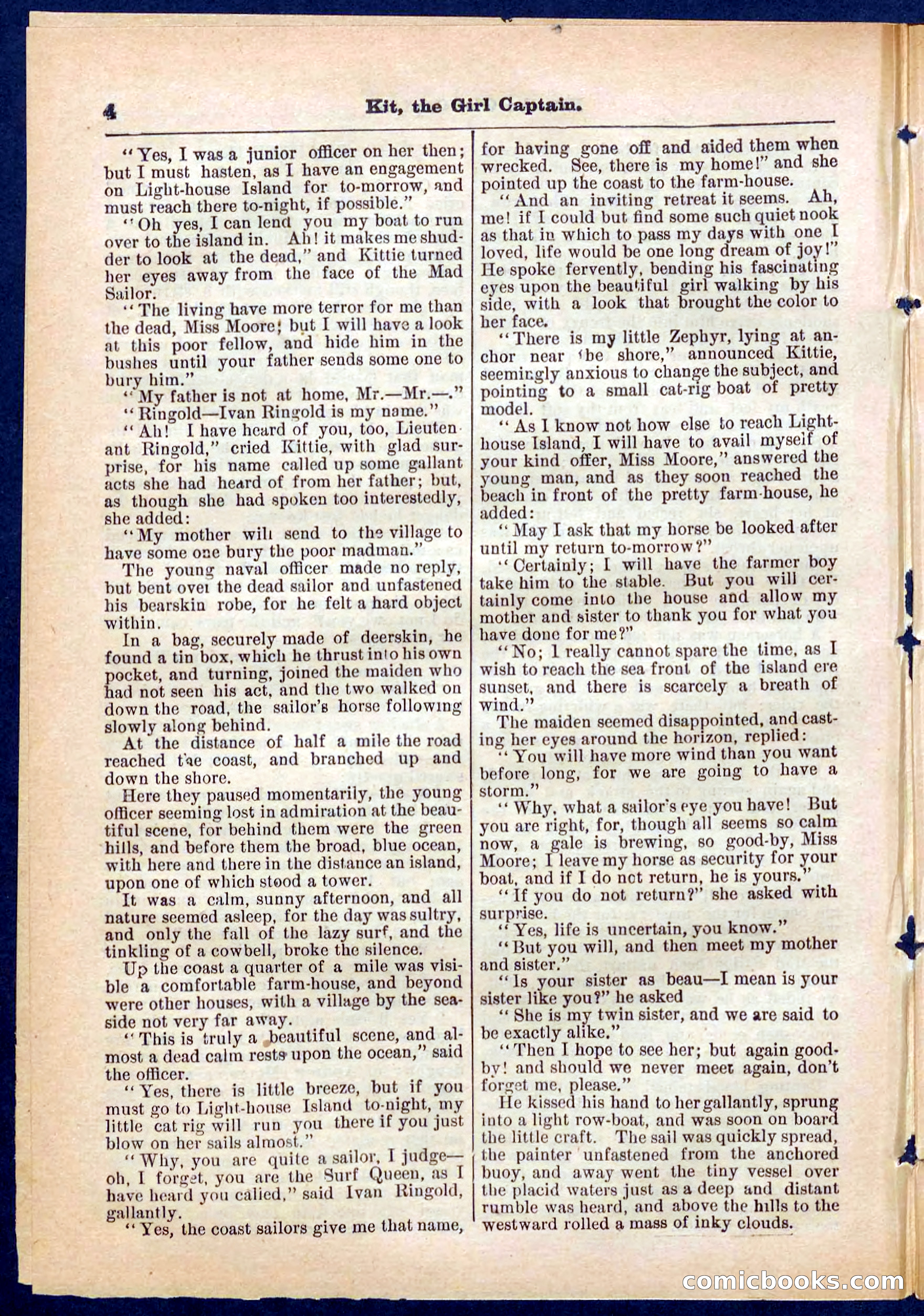 Beadle's Pocket Library No. 310 — page 4 of 32