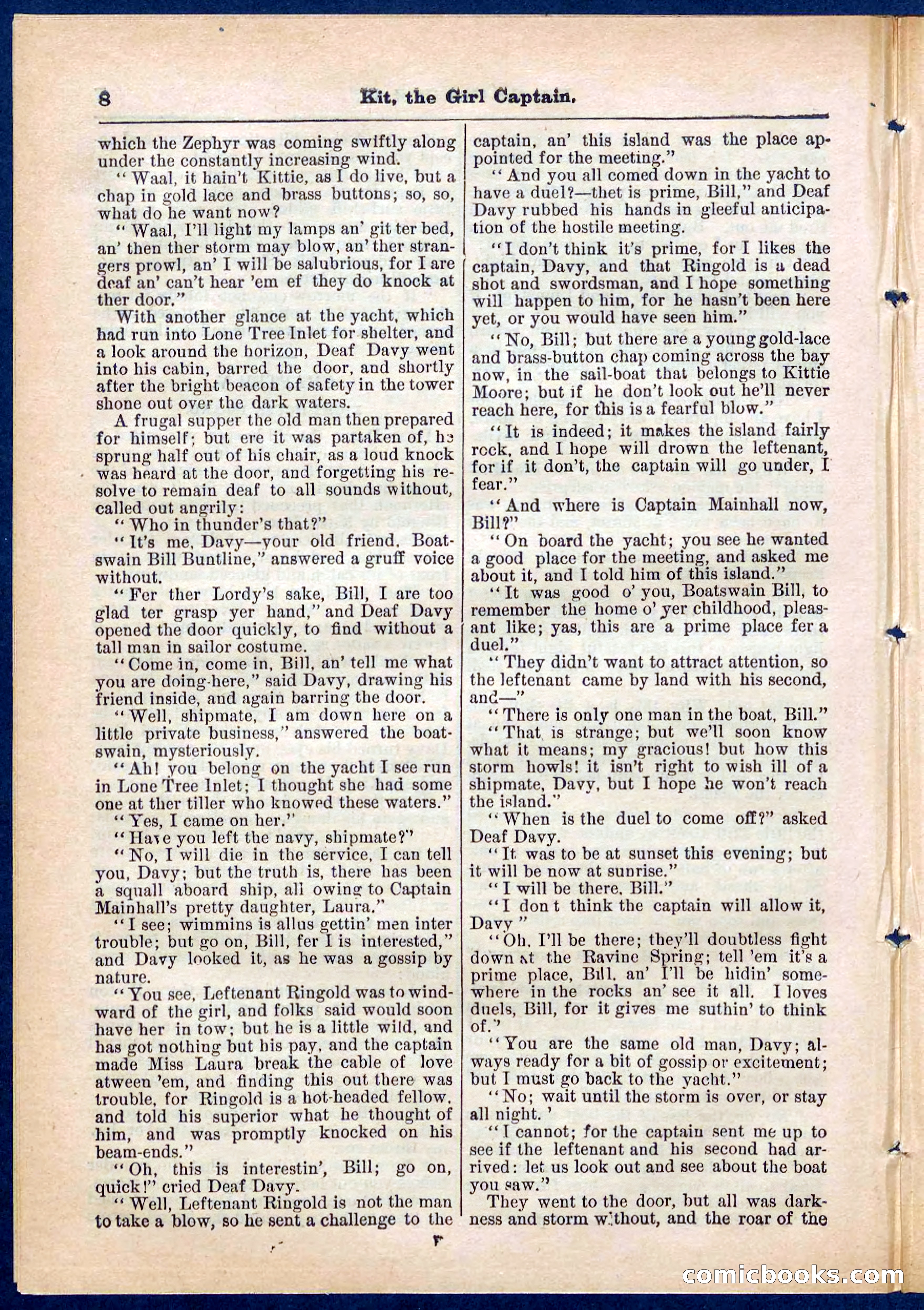Beadle's Pocket Library No. 310 — page 8 of 32
