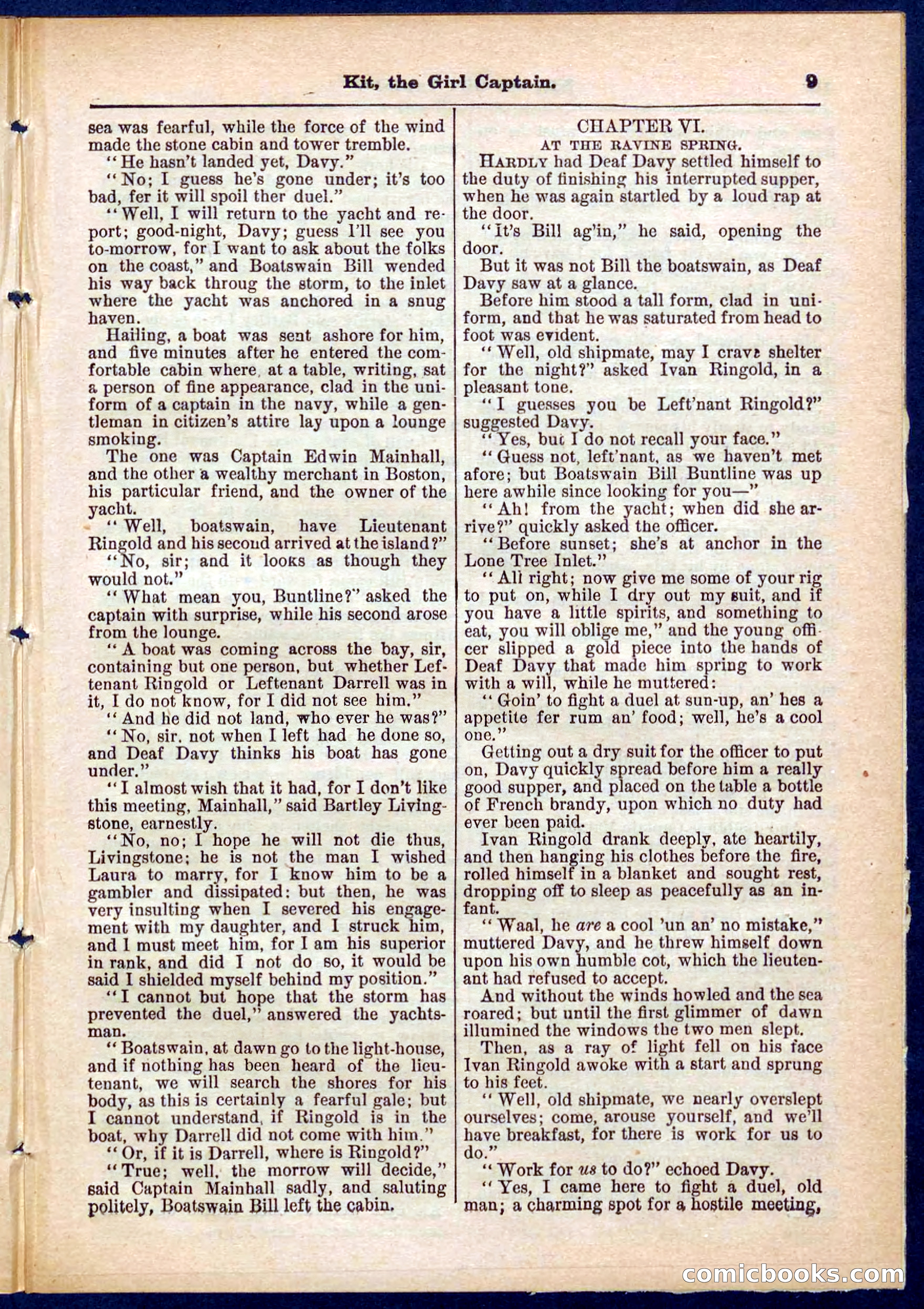 Beadle's Pocket Library No. 310 — page 9 of 32