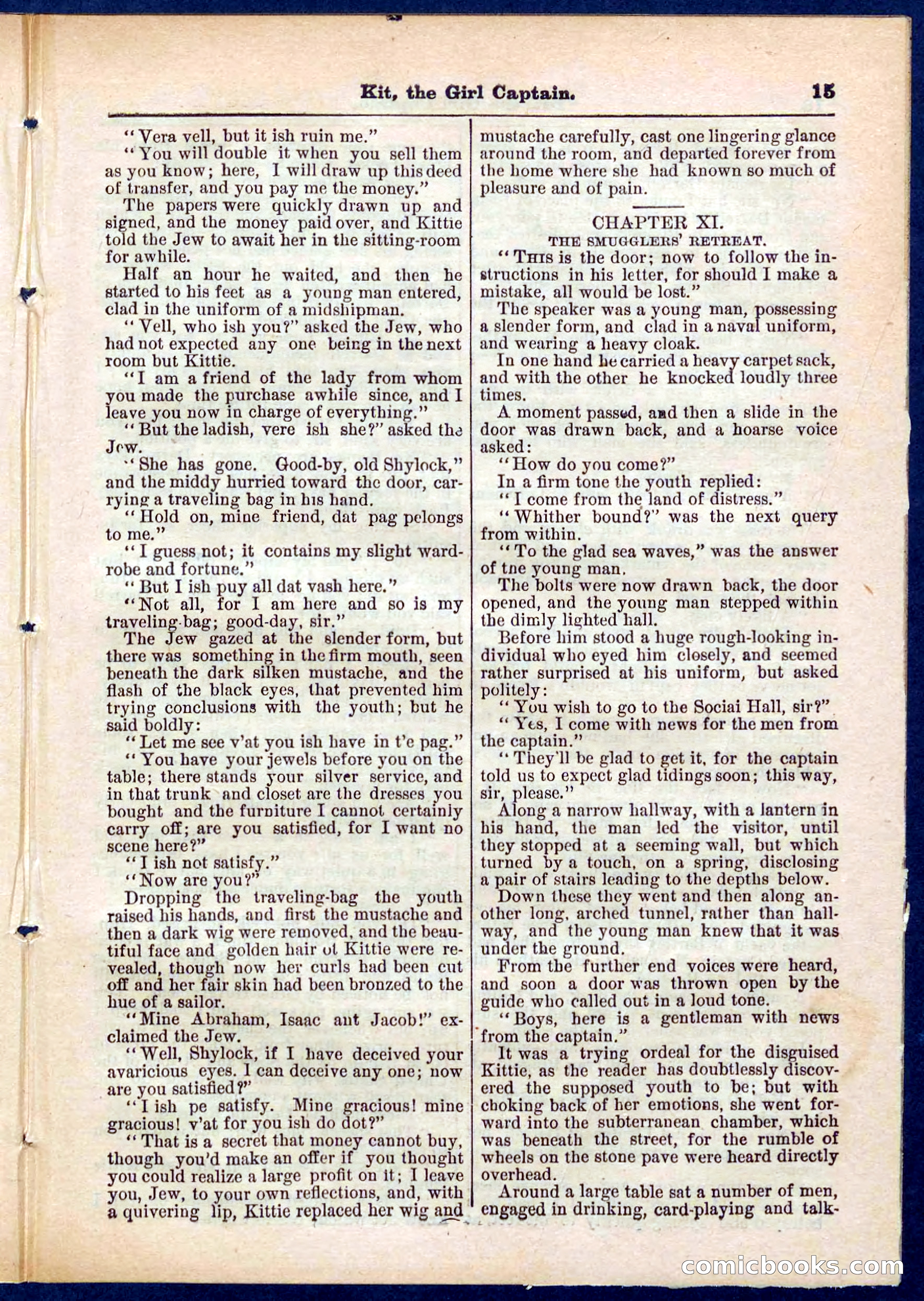 Beadle's Pocket Library No. 310 — page 15 of 32