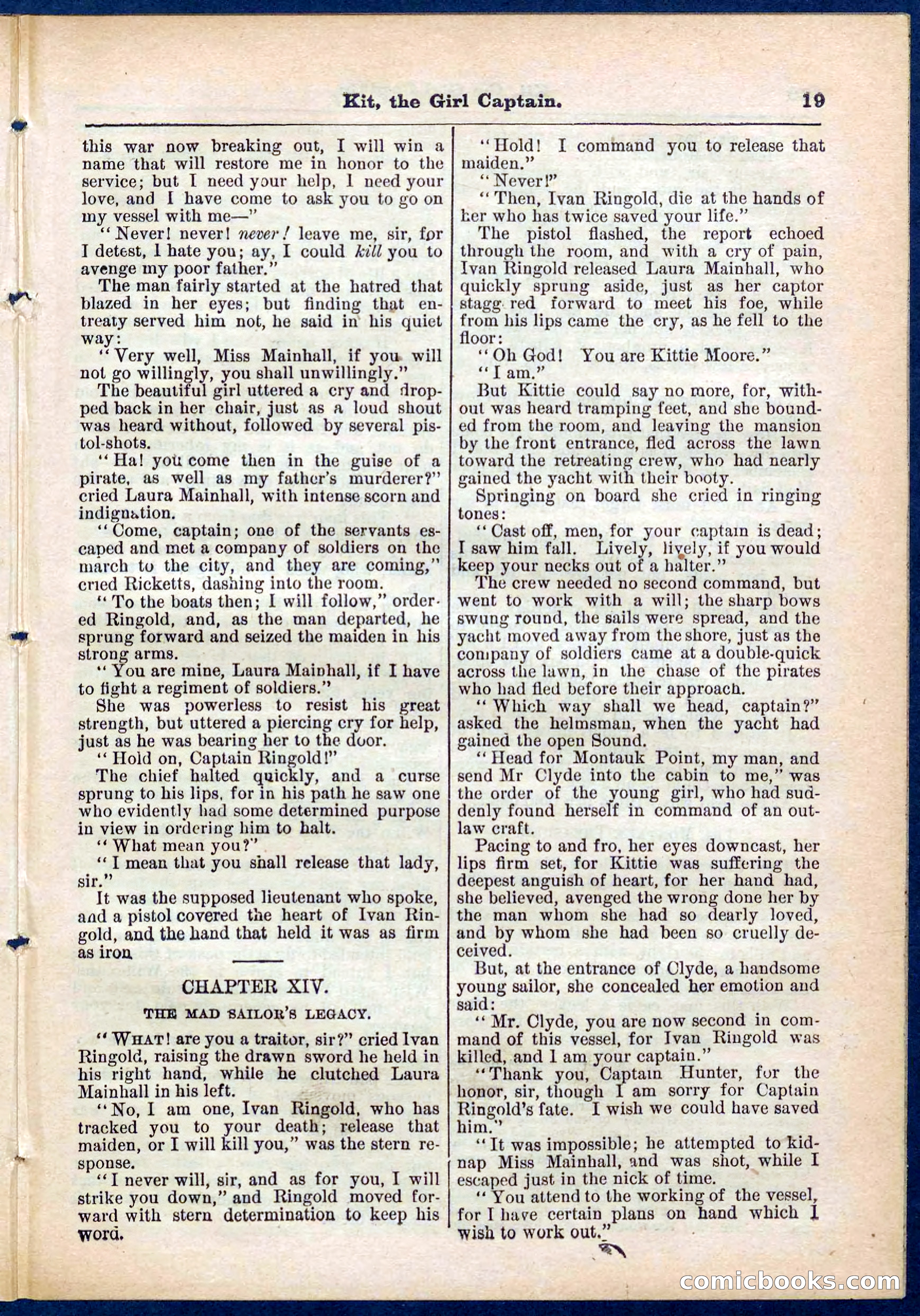 Beadle's Pocket Library No. 310 — page 19 of 32