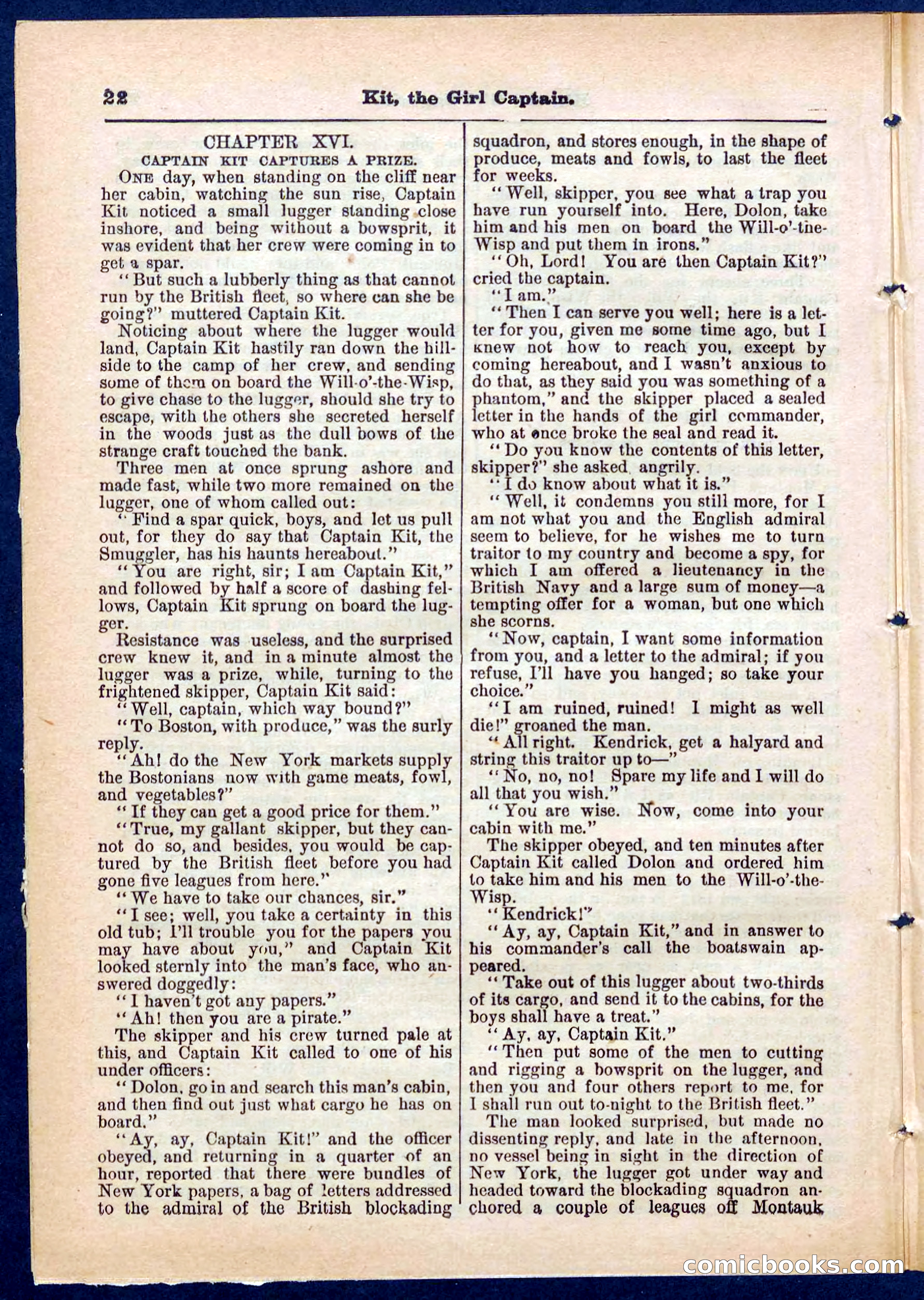 Beadle's Pocket Library No. 310 — page 22 of 32