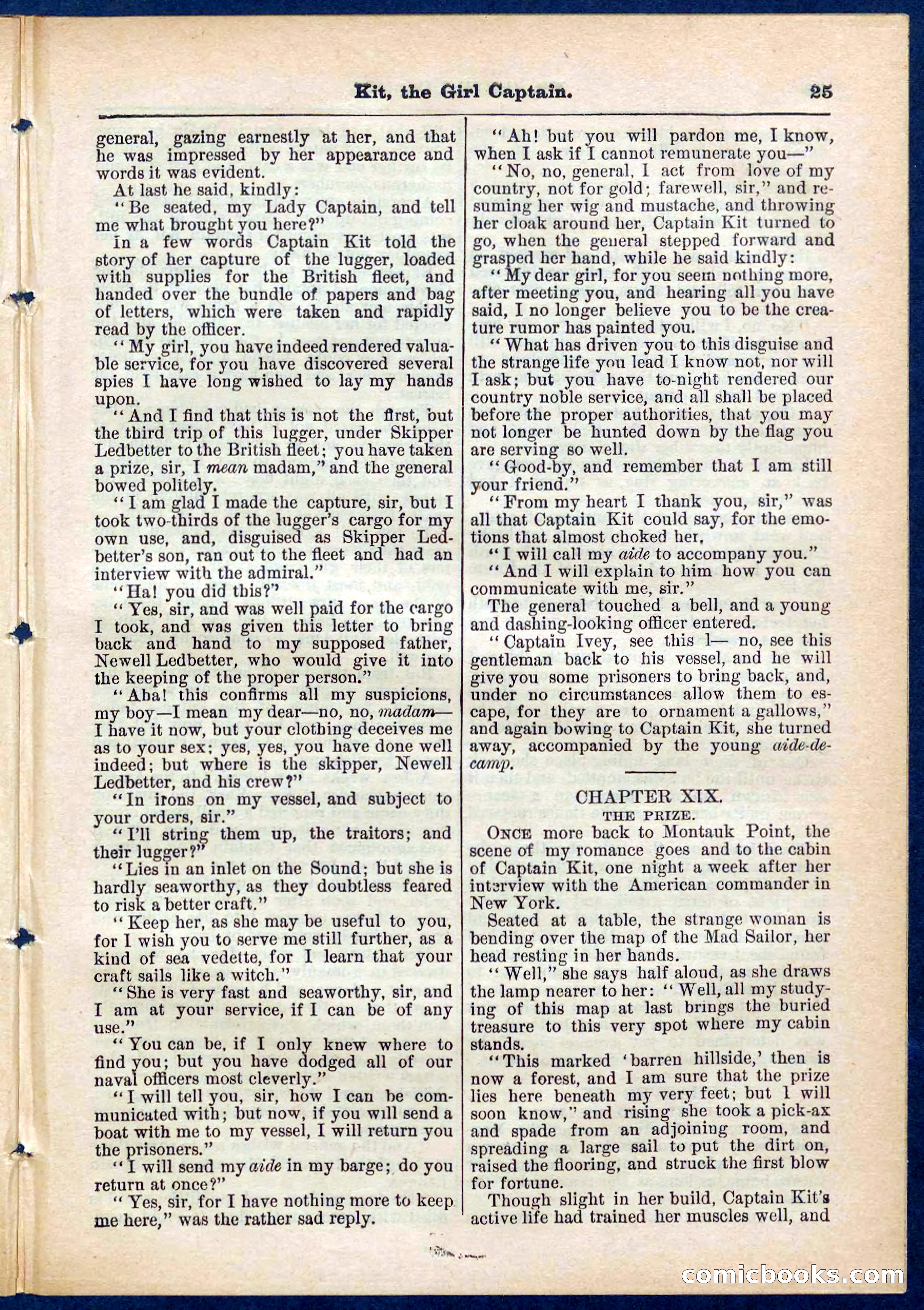 Beadle's Pocket Library No. 310 — page 25 of 32