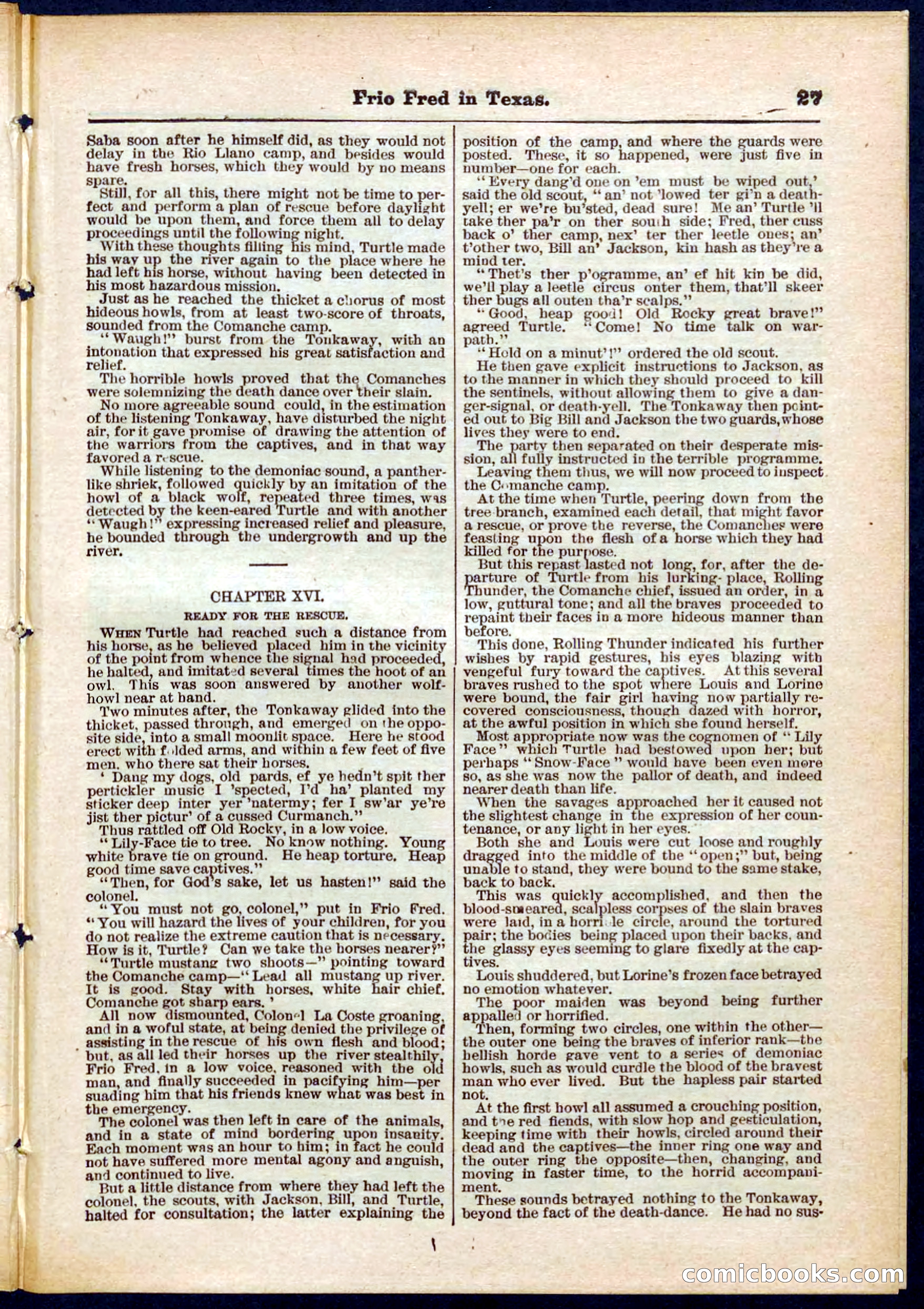 Beadle's Pocket Library No. 311 — page 27 of 32