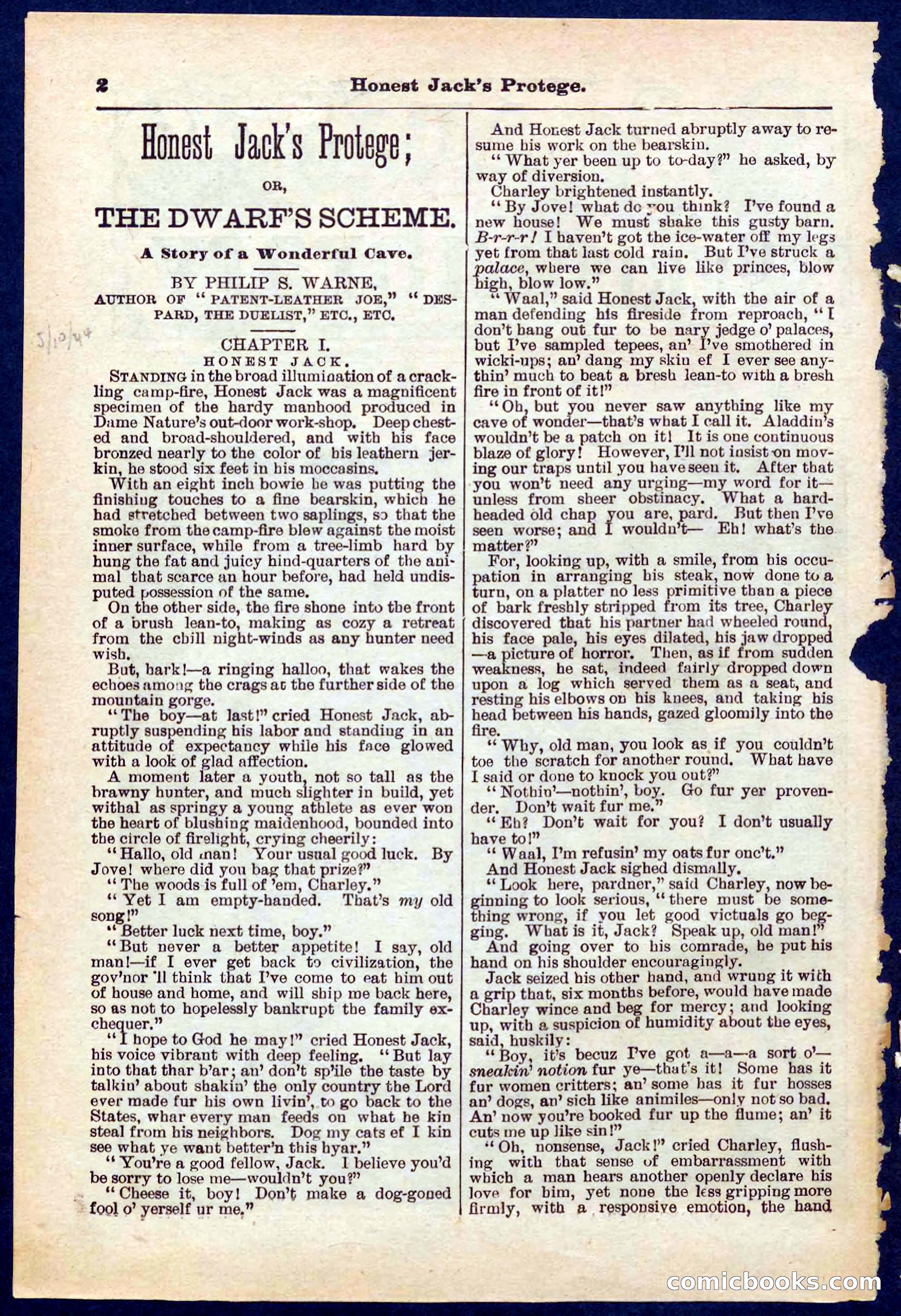 Beadle's Pocket Library No. 313 — page 2 of 32
