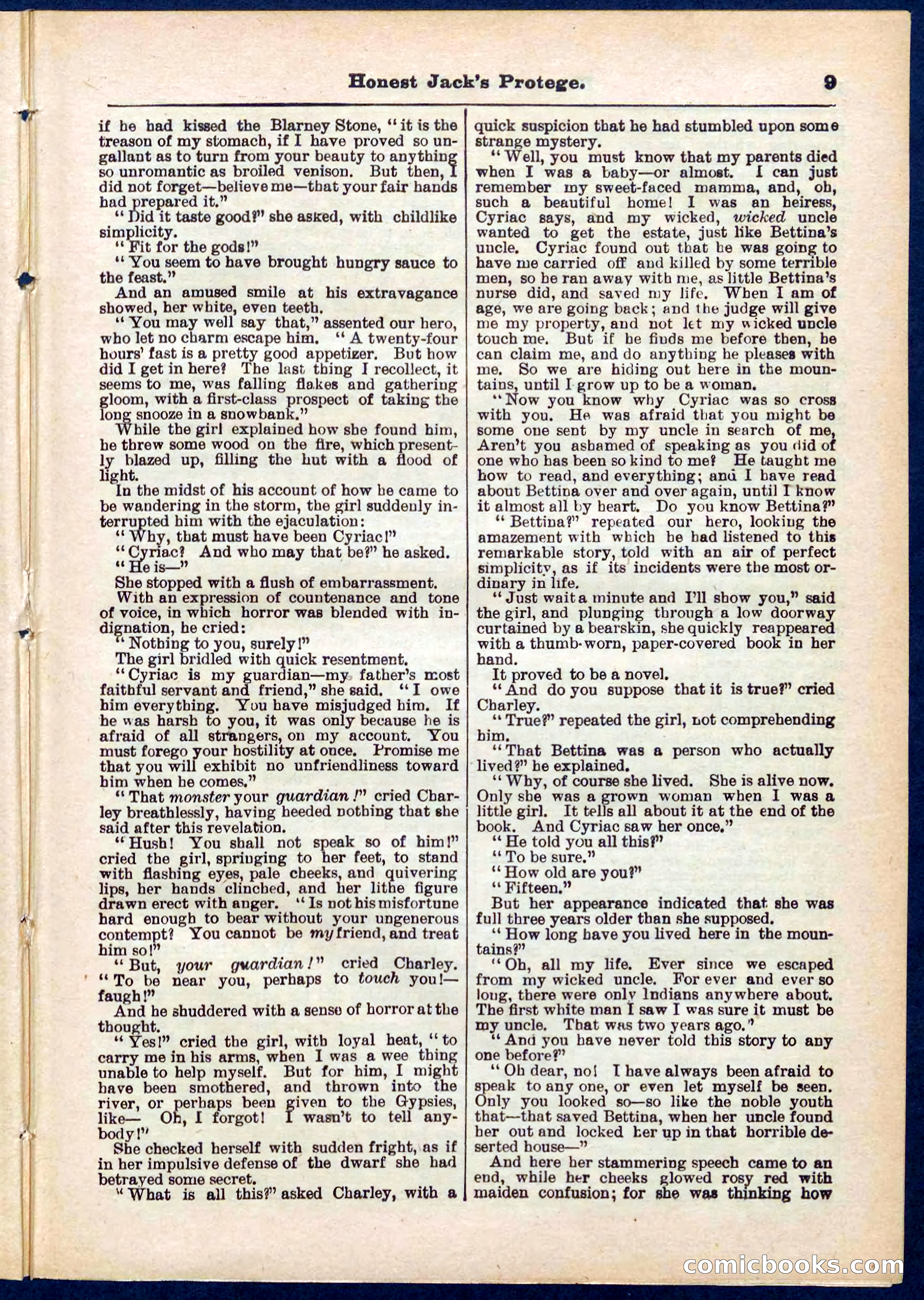 Beadle's Pocket Library No. 313 — page 9 of 32