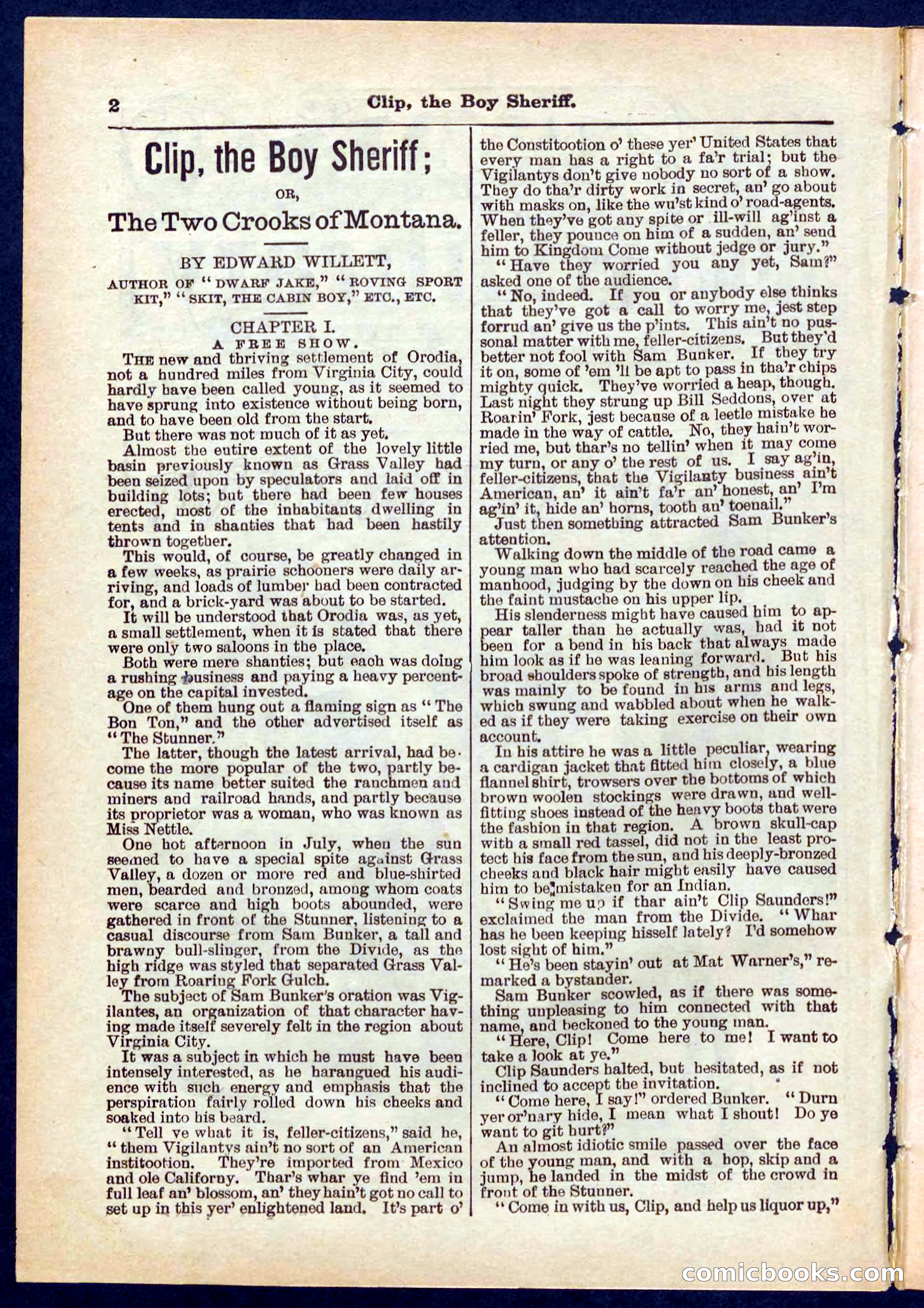 Beadle's Pocket Library No. 314 — page 2 of 32