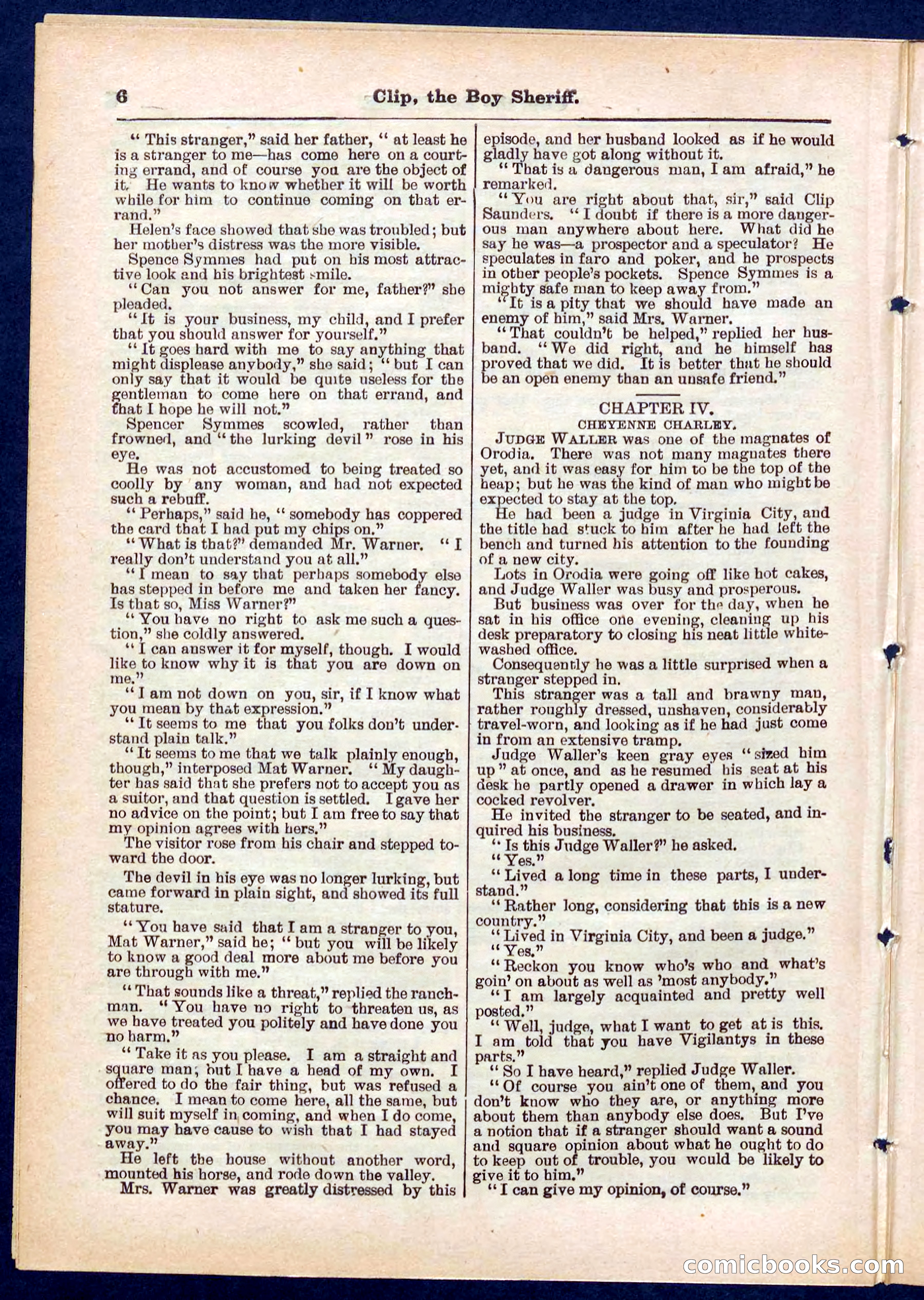 Beadle's Pocket Library No. 314 — page 6 of 32