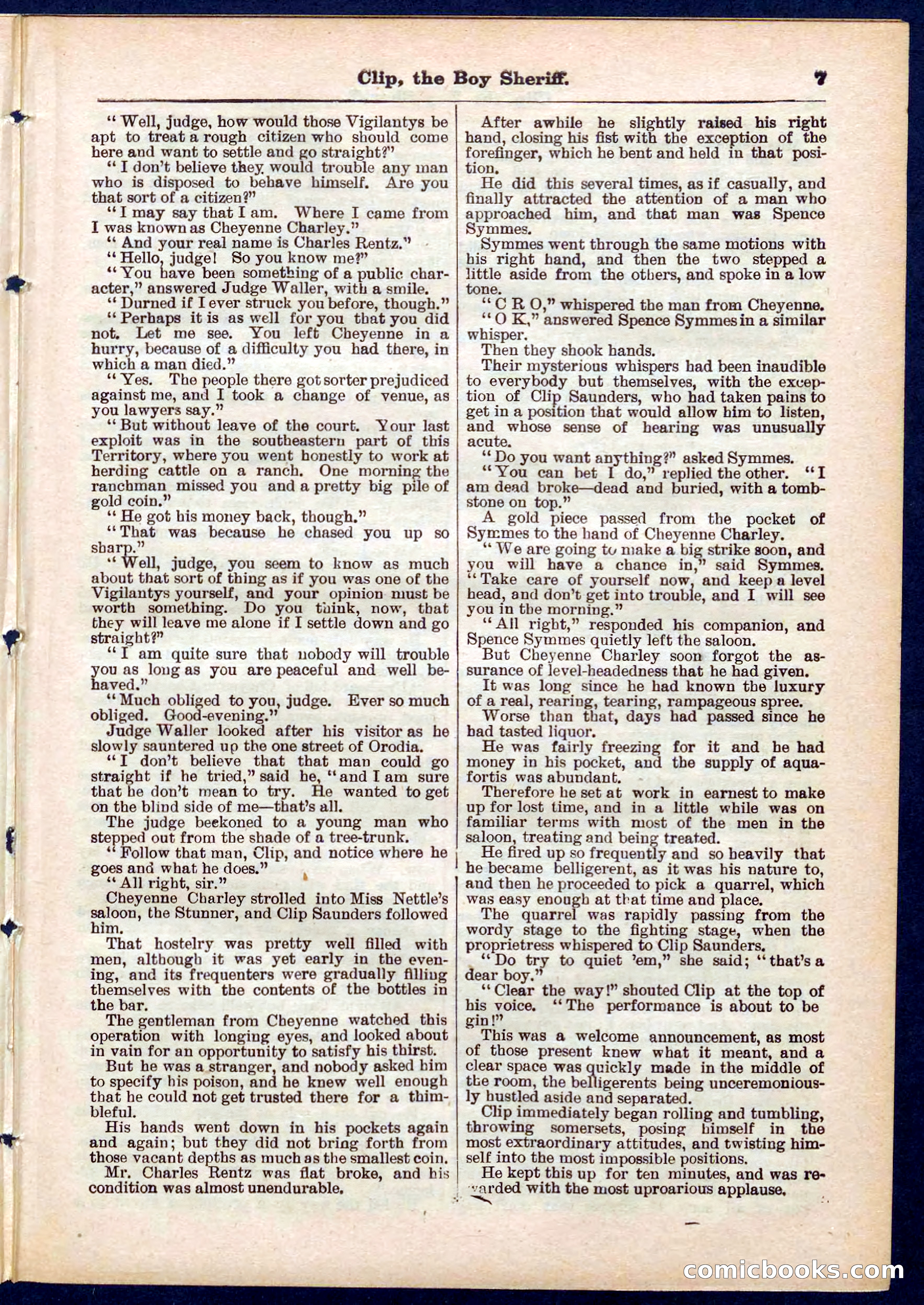 Beadle's Pocket Library No. 314 — page 7 of 32