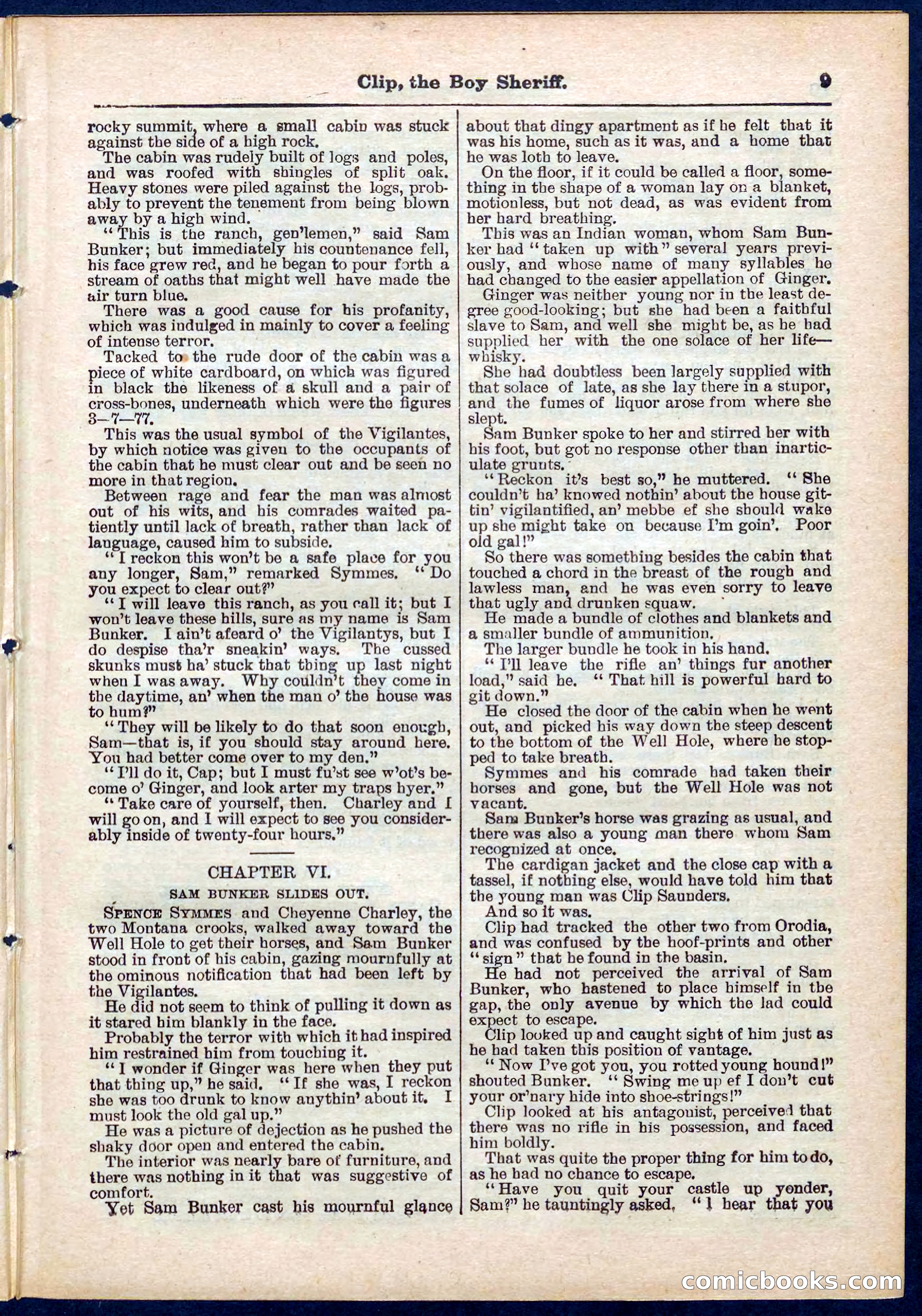 Beadle's Pocket Library No. 314 — page 9 of 32