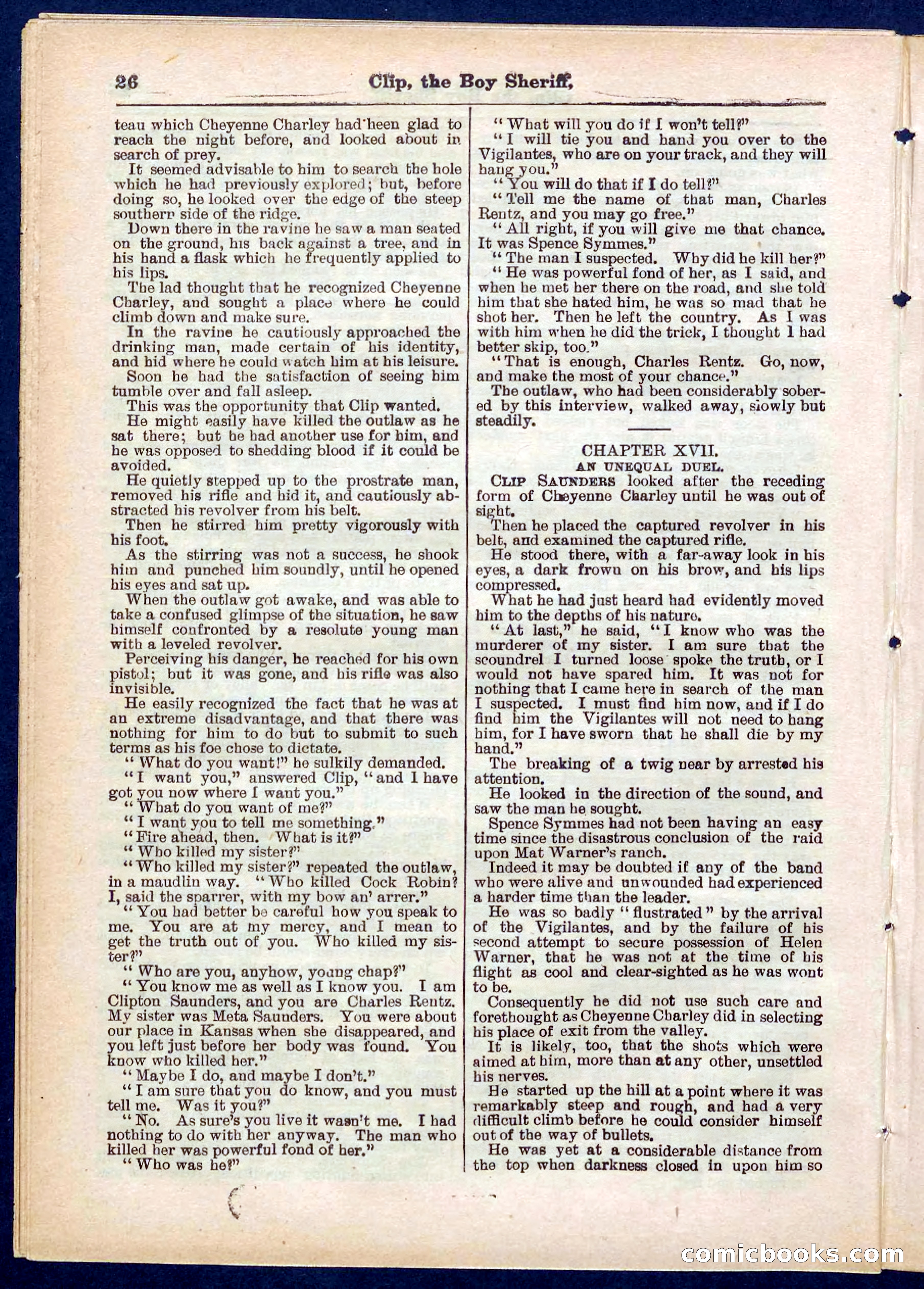 Beadle's Pocket Library No. 314 — page 26 of 32