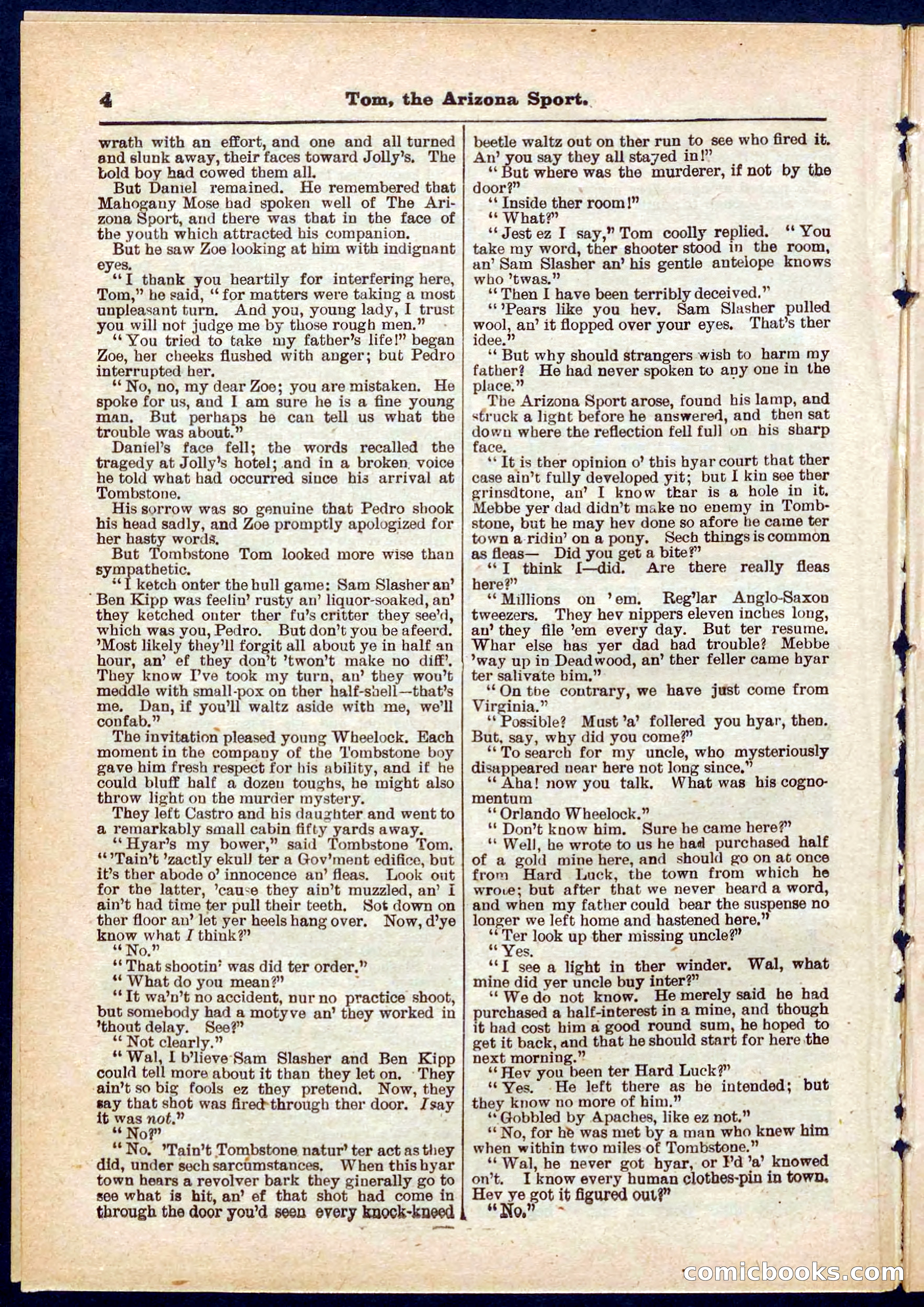 Beadle's Pocket Library No. 315 — page 4 of 32