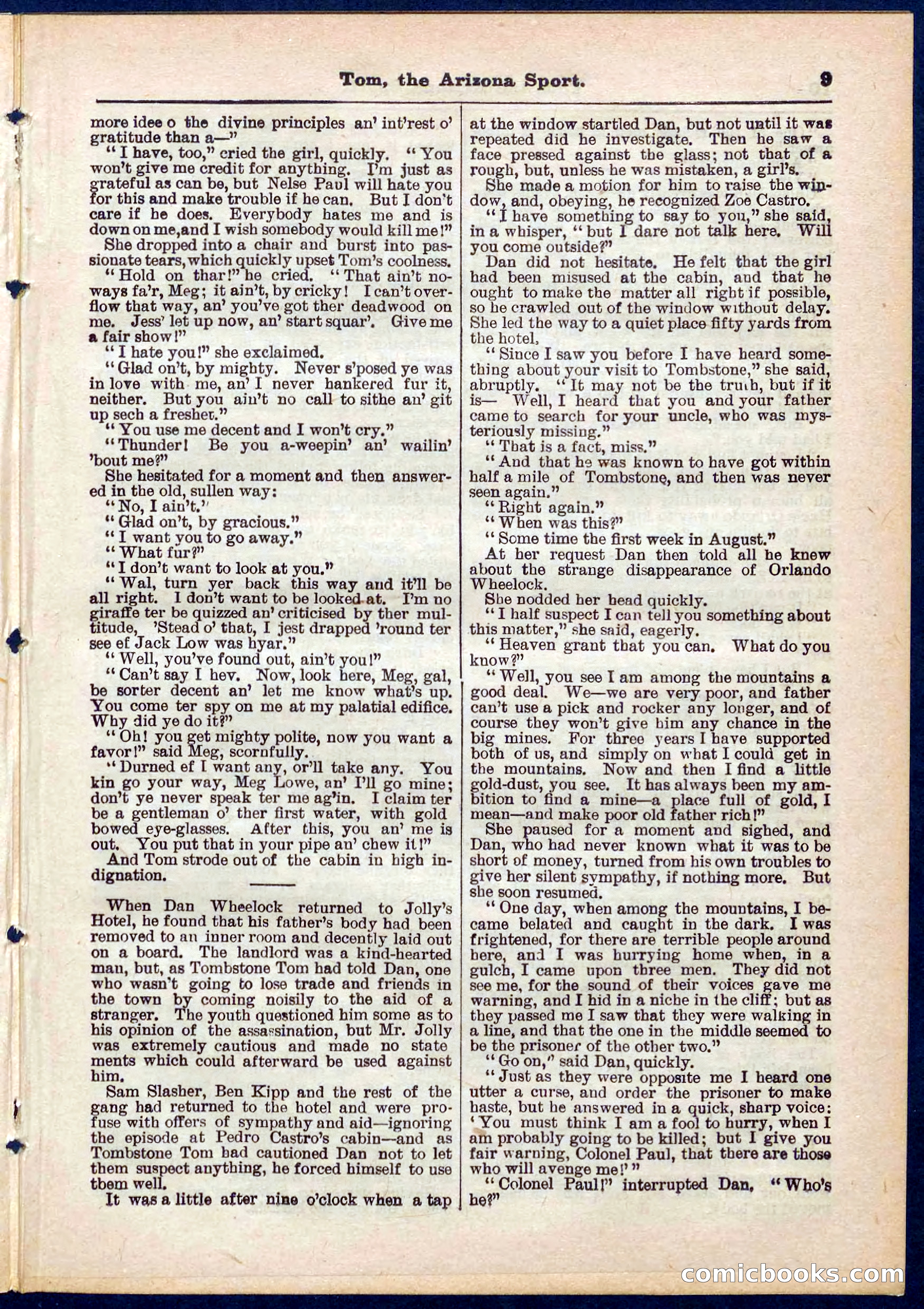Beadle's Pocket Library No. 315 — page 9 of 32