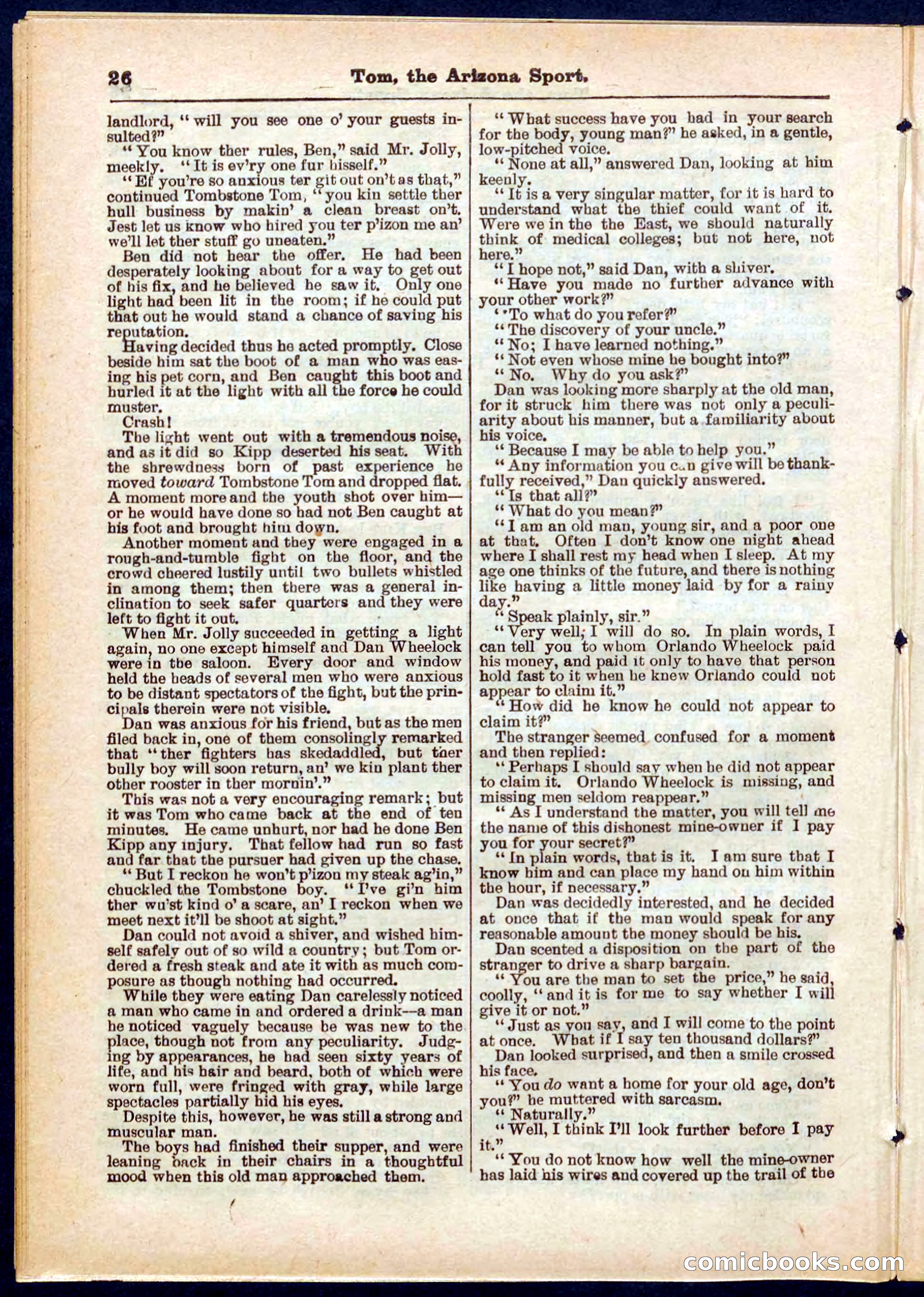 Beadle's Pocket Library No. 315 — page 26 of 32